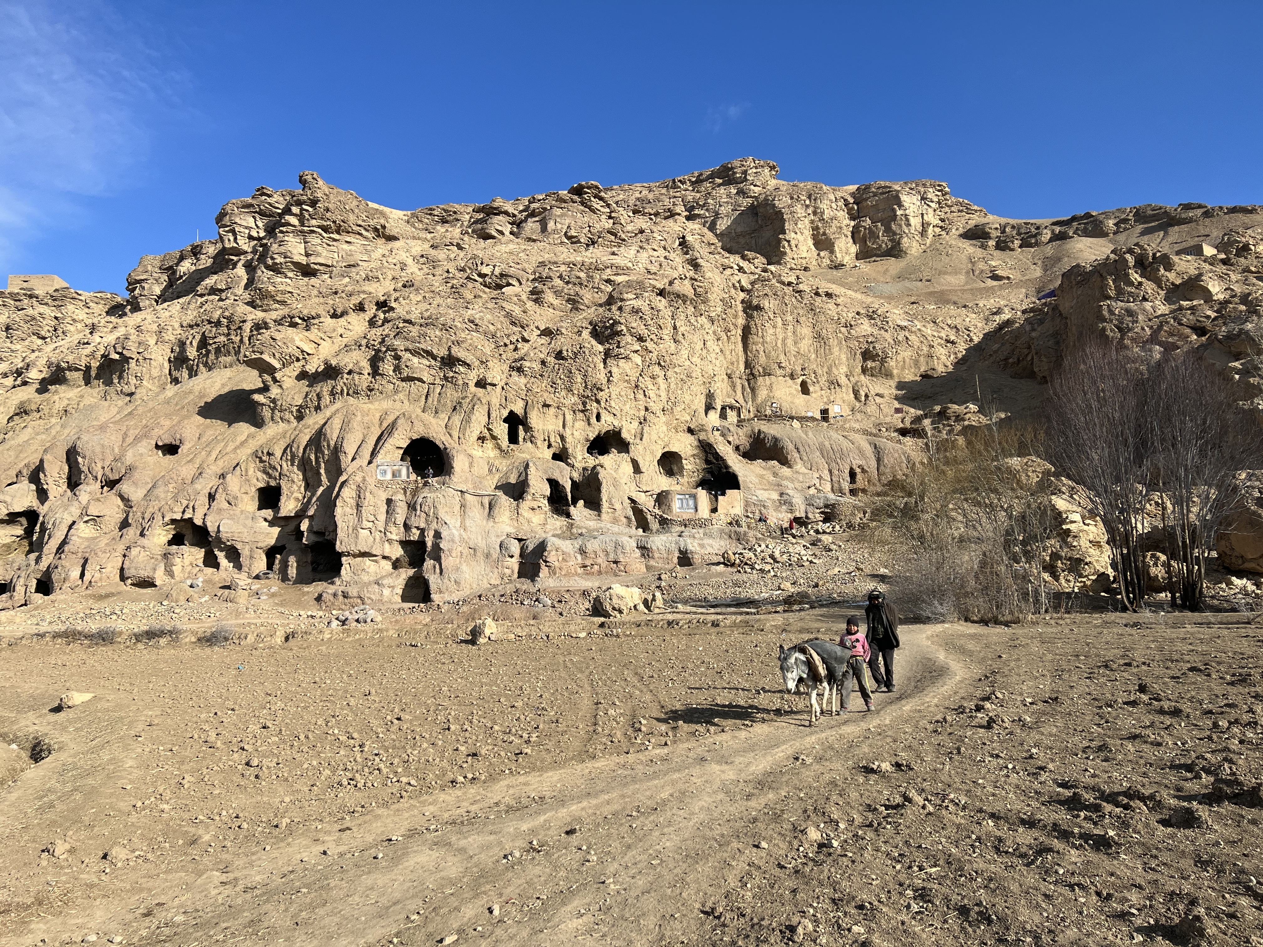 School in the caves, Bamyan, Afghanistan