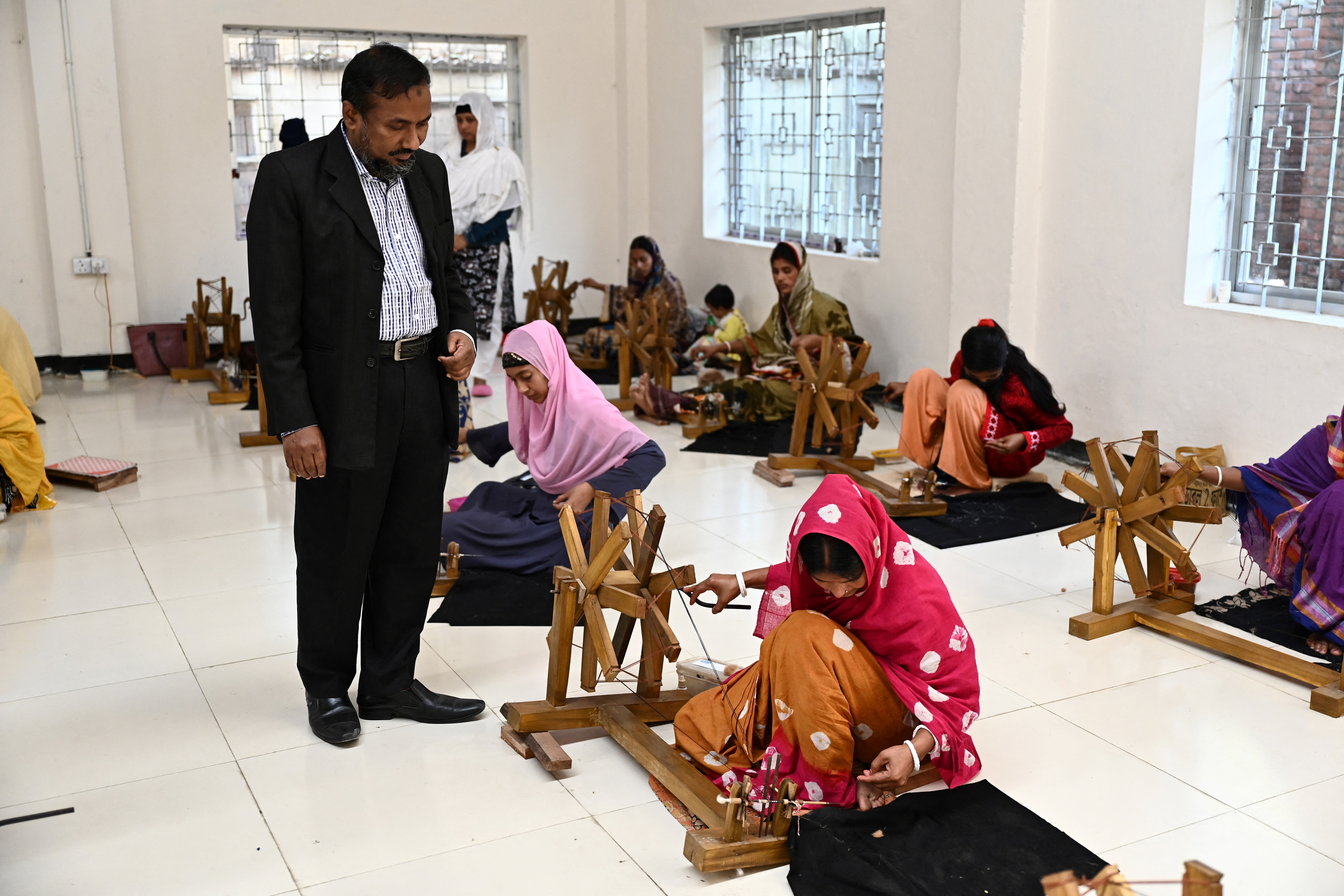 A senior government official helping shepherd the Dhaka muslin revival project