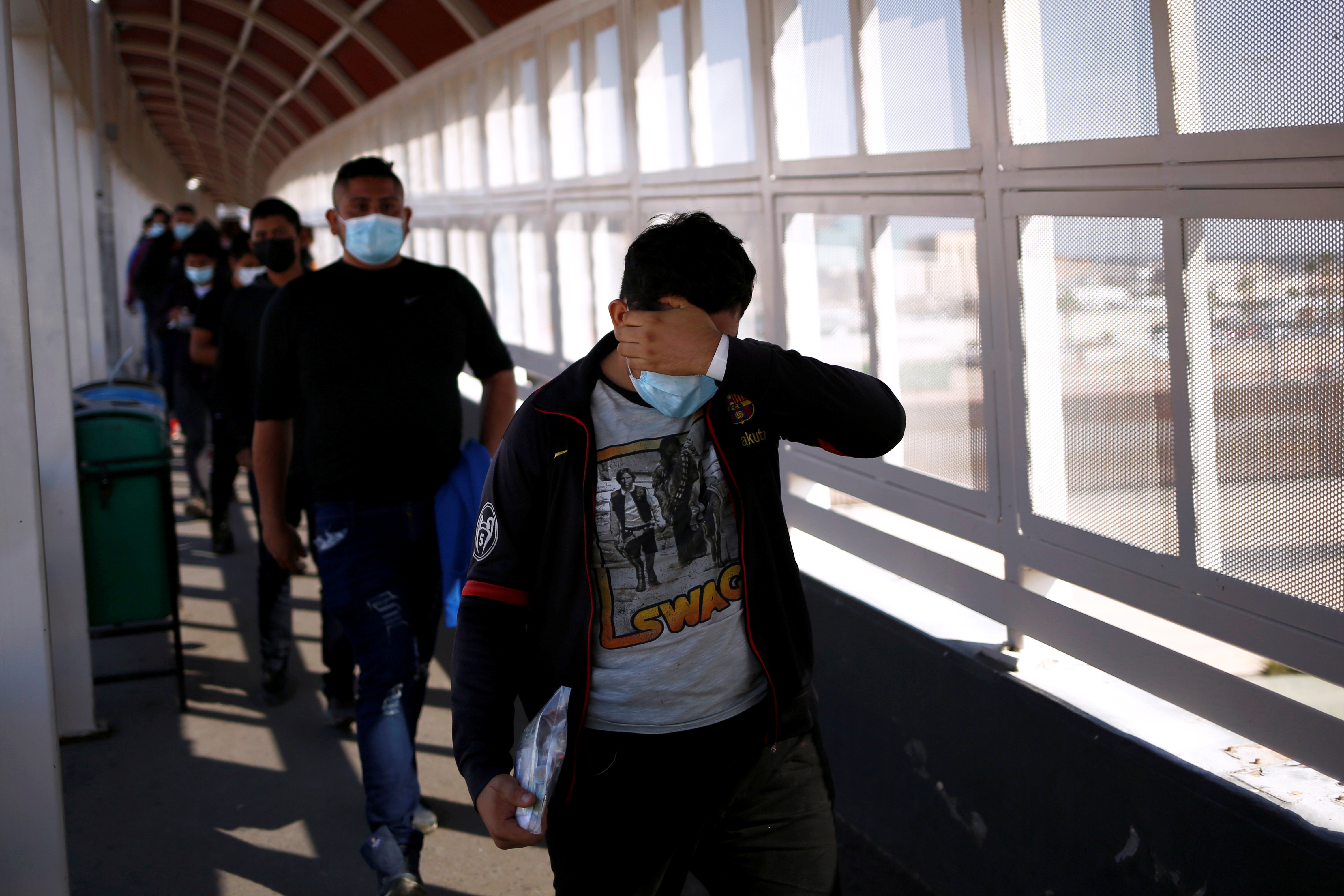 migrants being returned