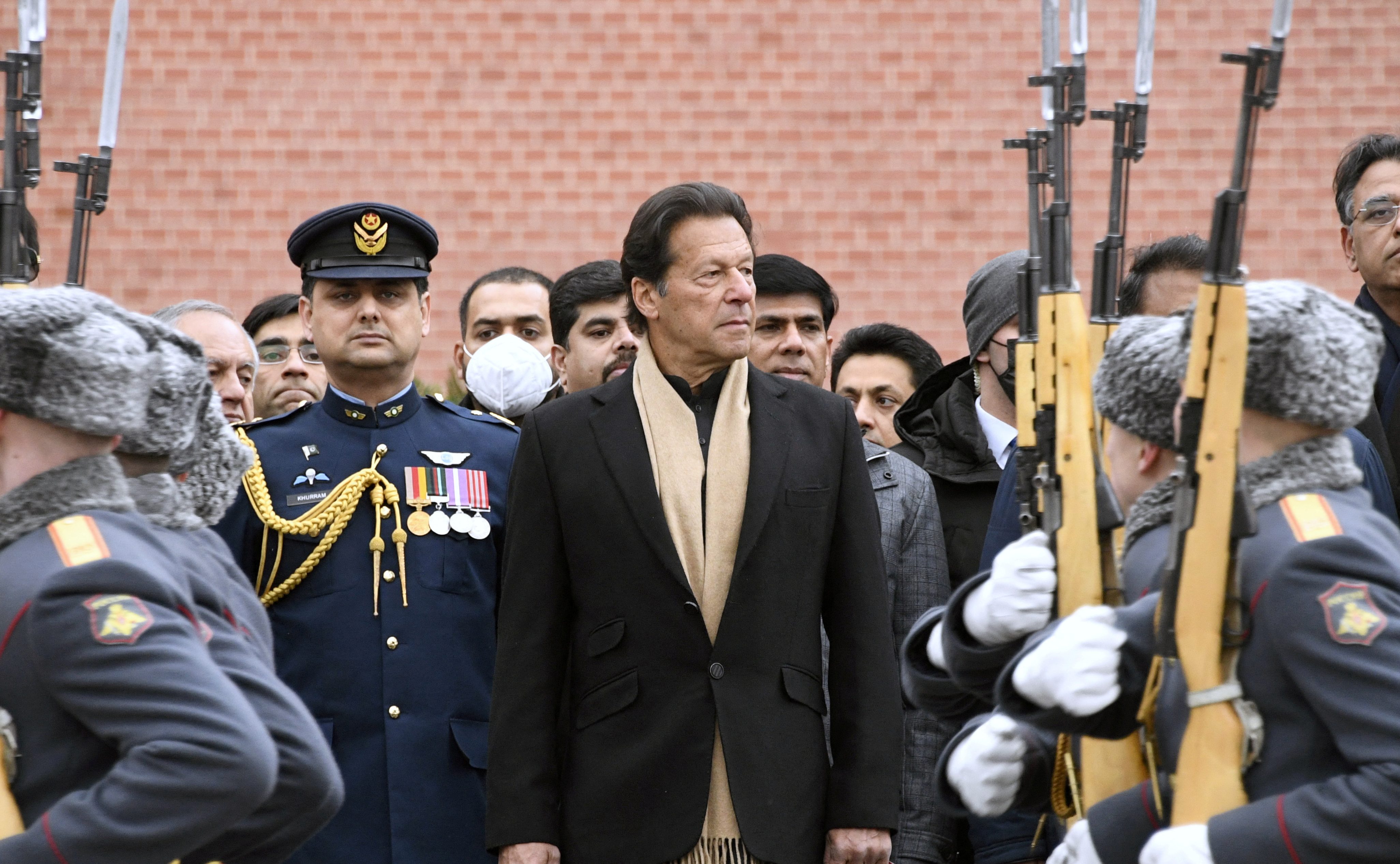 Pakistan's Prime Minister Imran Khan