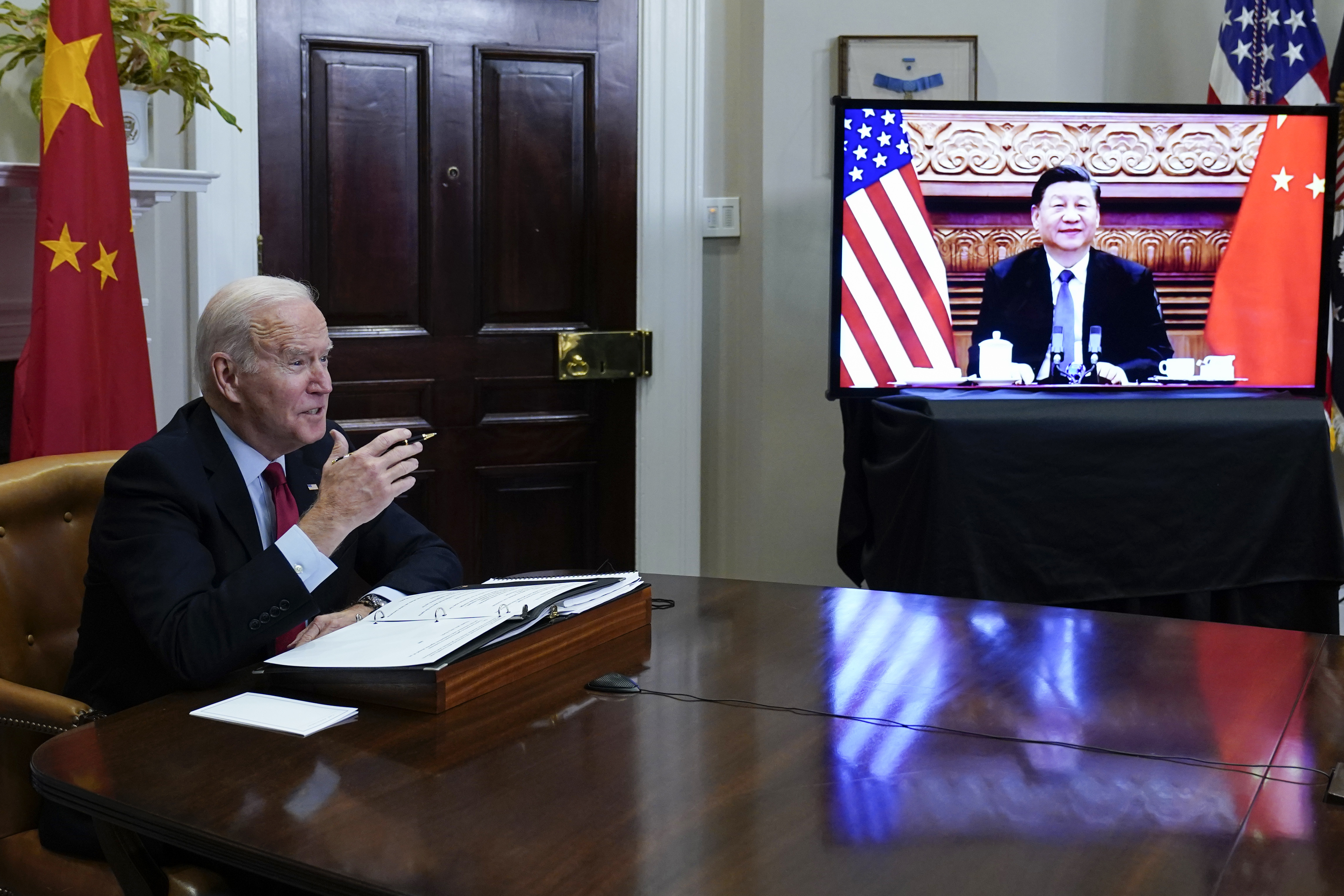 Biden-Xi virtual meeting