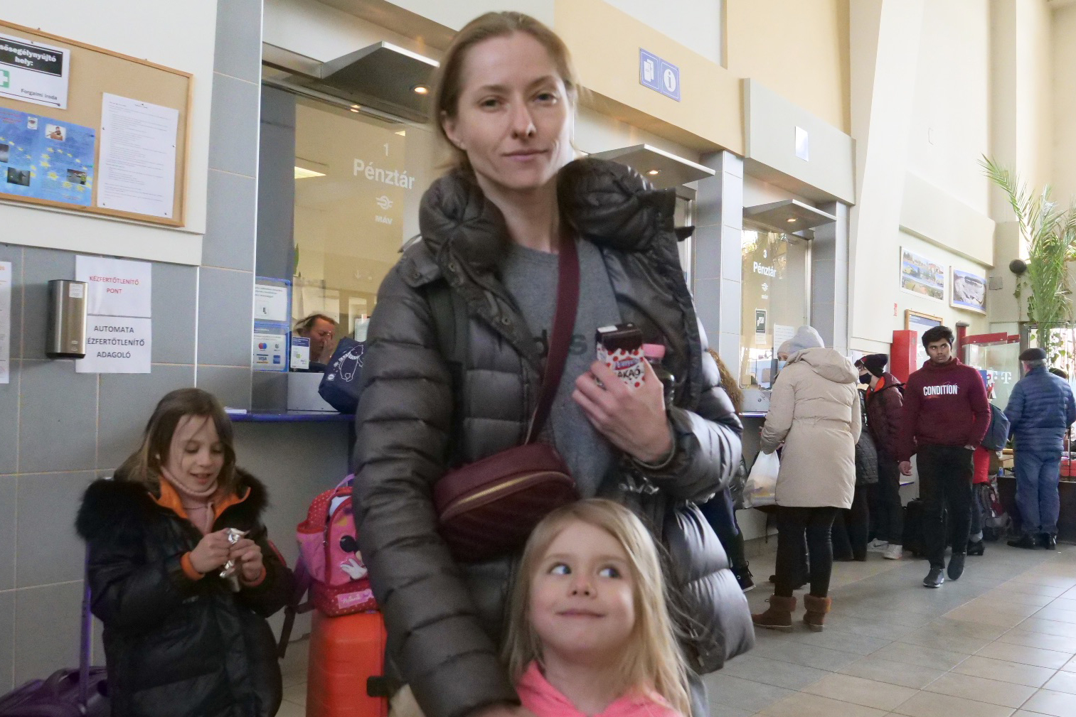Alexandra and daughter Anna Zahony