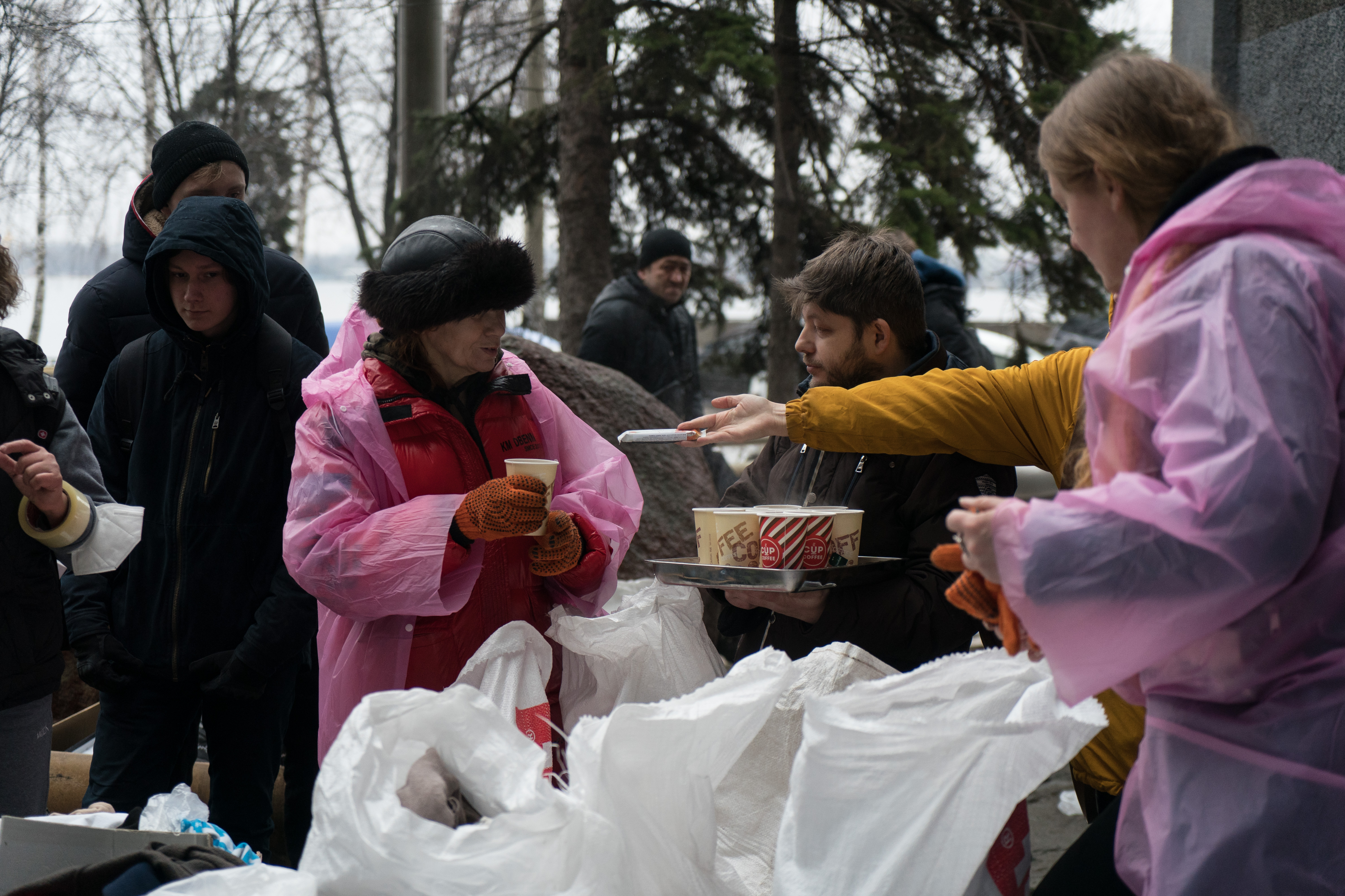 Dnipro volunteers hard at work to help those under Russian attack