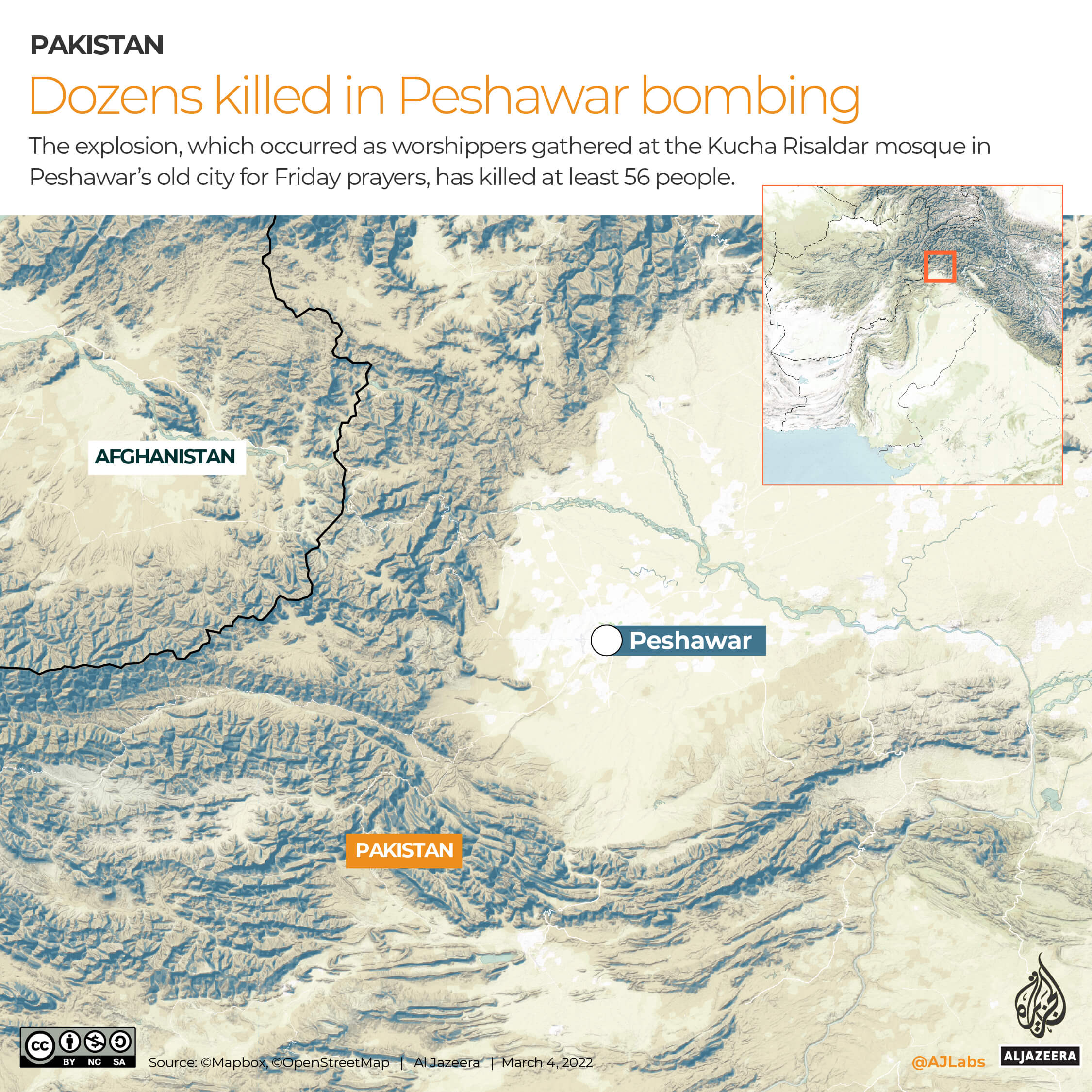 PESHAWER BOMBING-MARCH 4, 2022