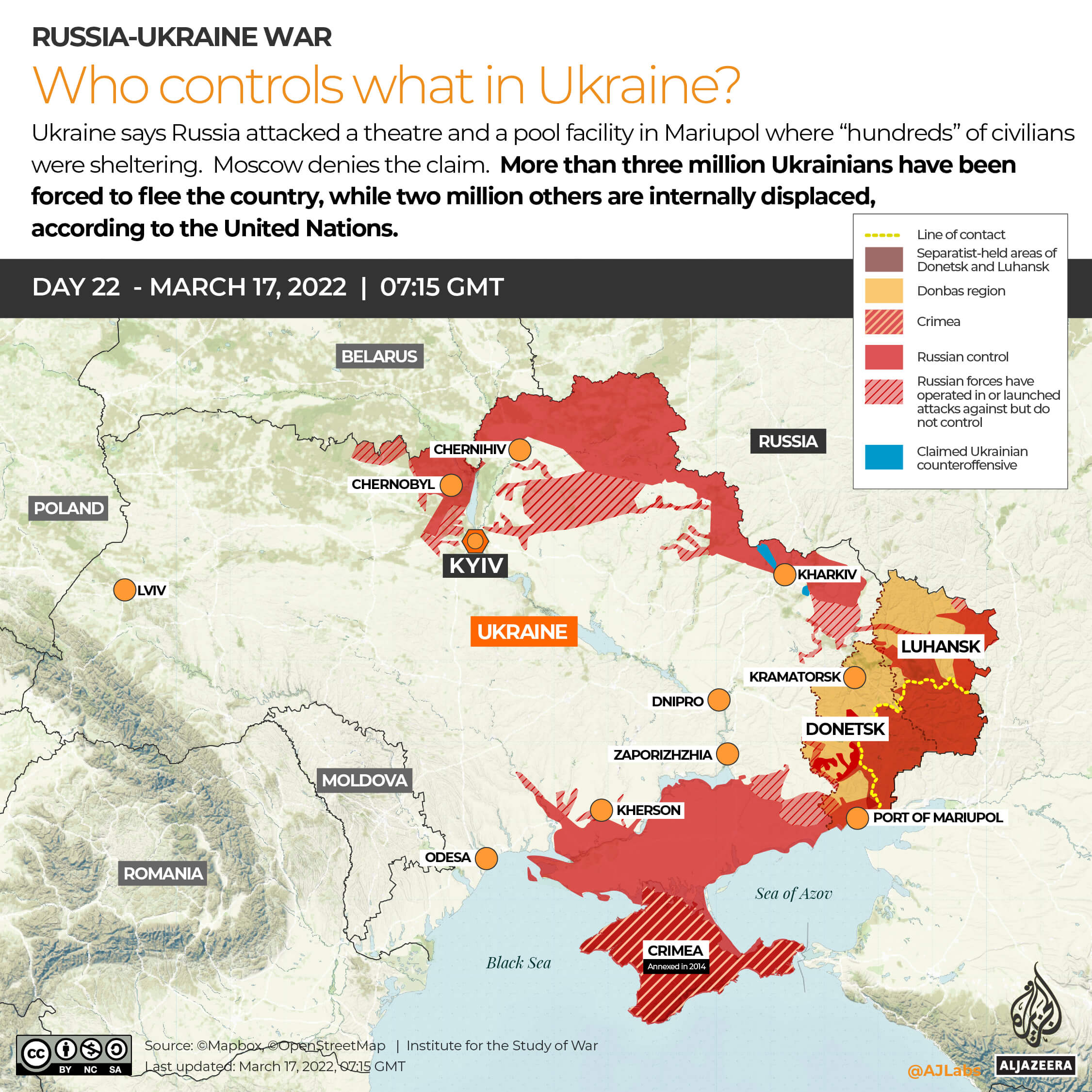 INTERACTIVE_UKRAINE_CONTROL MAP DAY22_INTERACTIVE Ukraine Who controls what Day 22