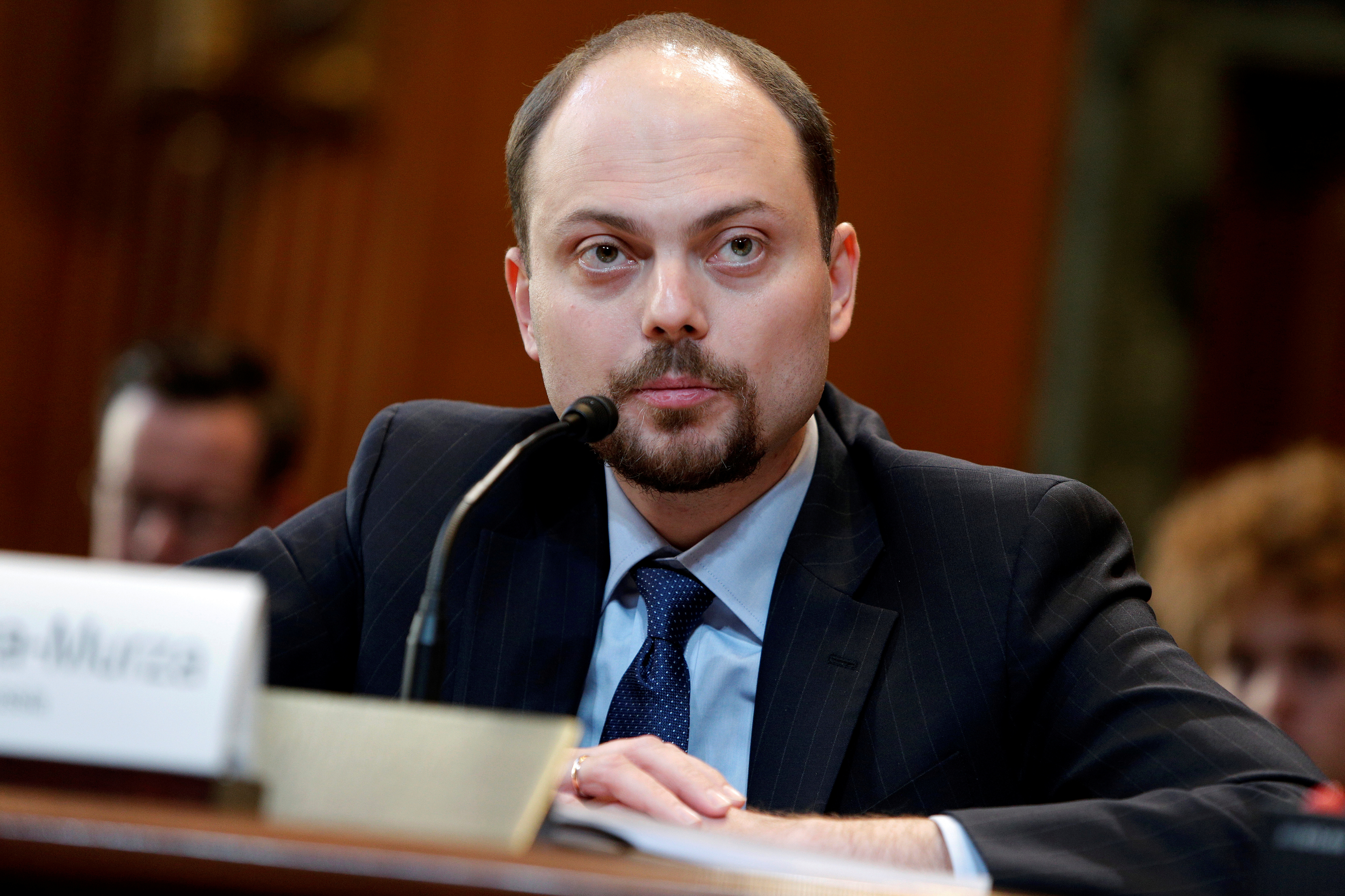 Russian opposition leader Vladimir Kara-Murza