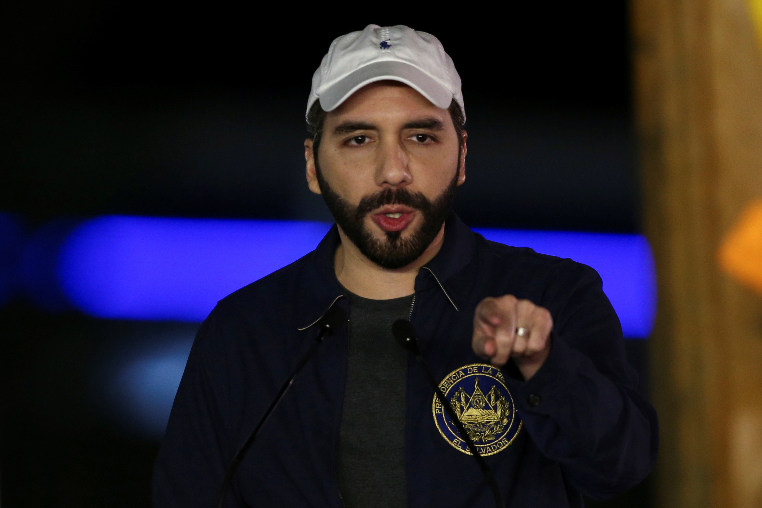 Salvadoran President Nayib Bukele