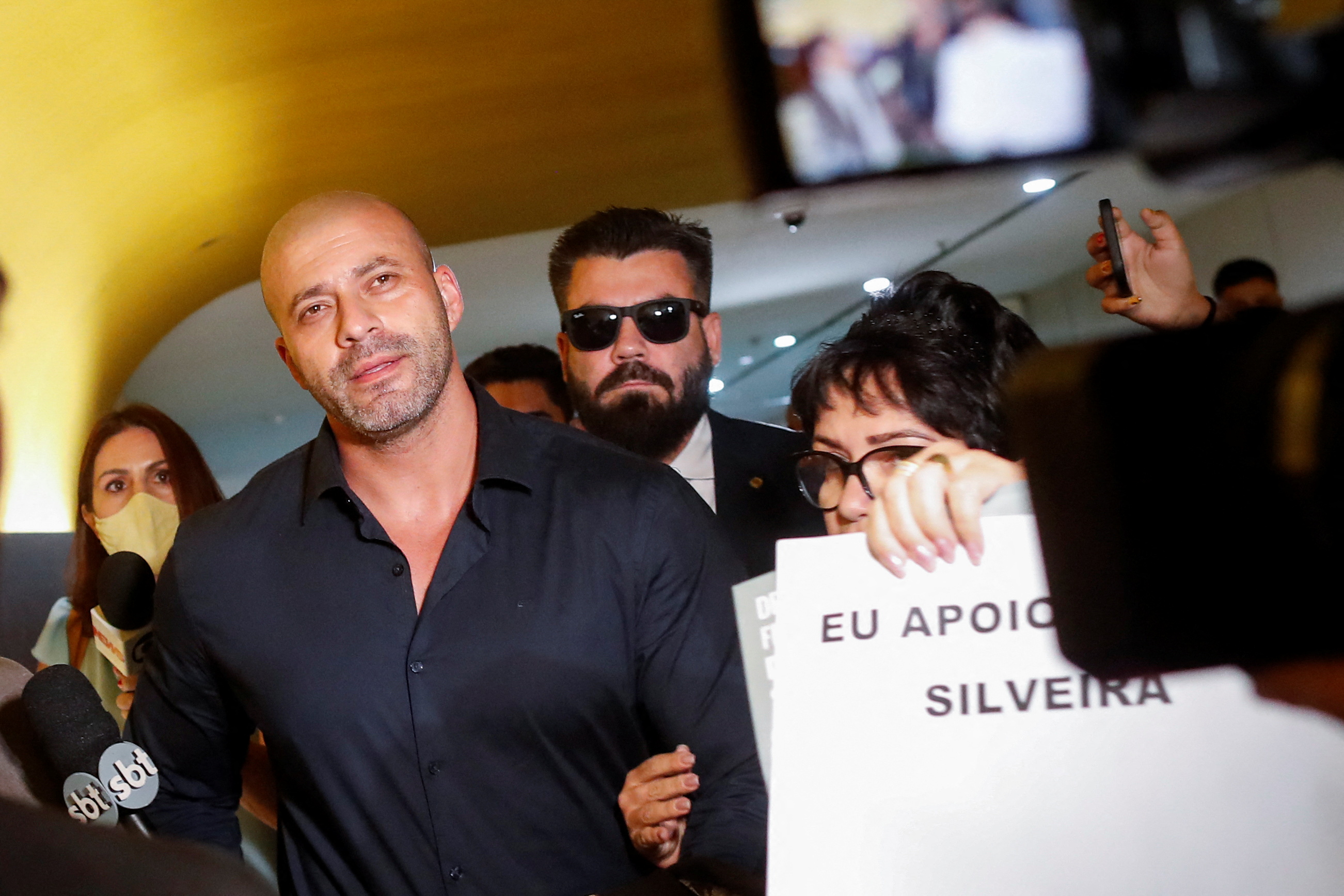 Brazilian legislator Daniel Silveira