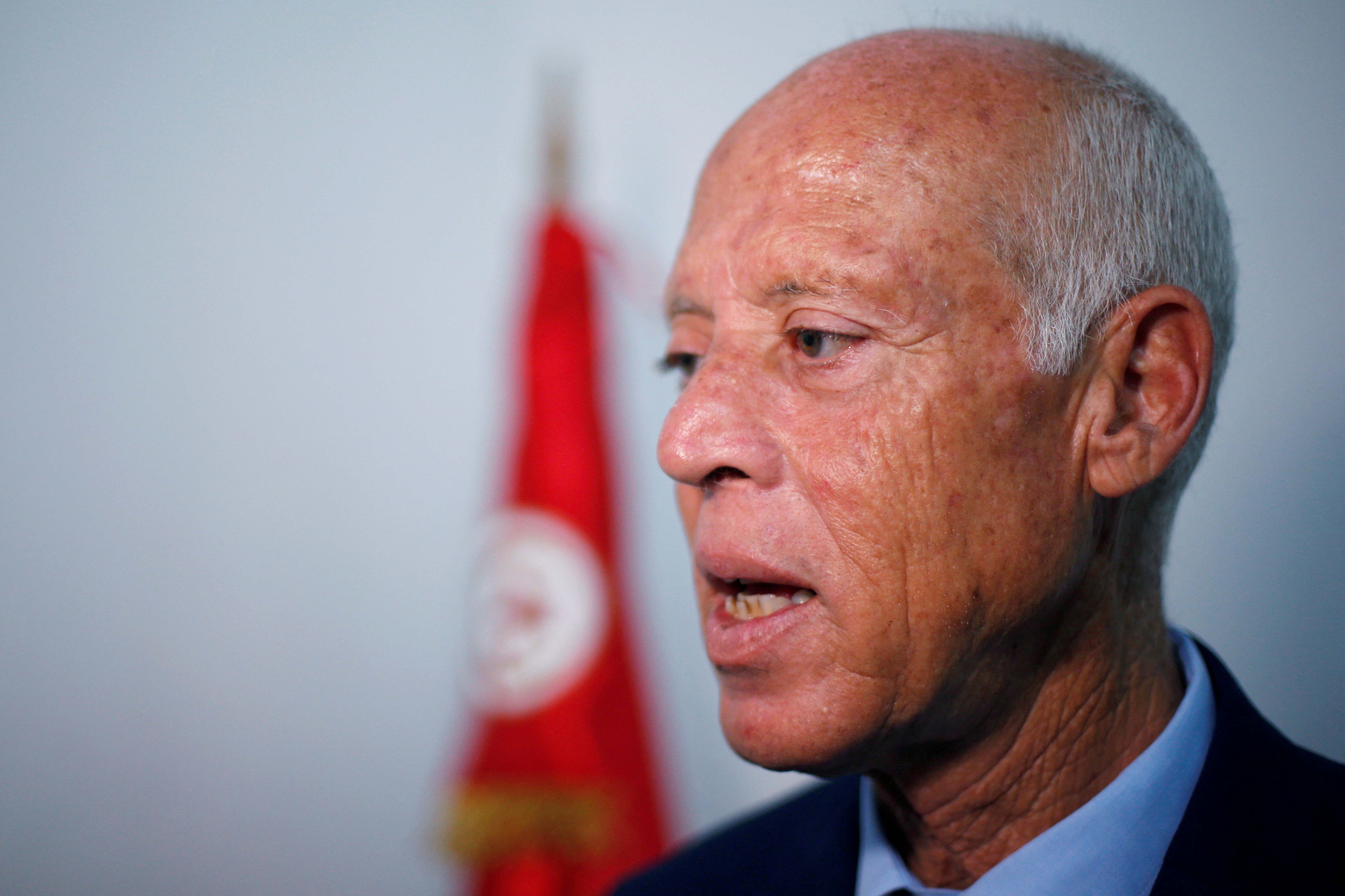 Tunisian President Kais Saied