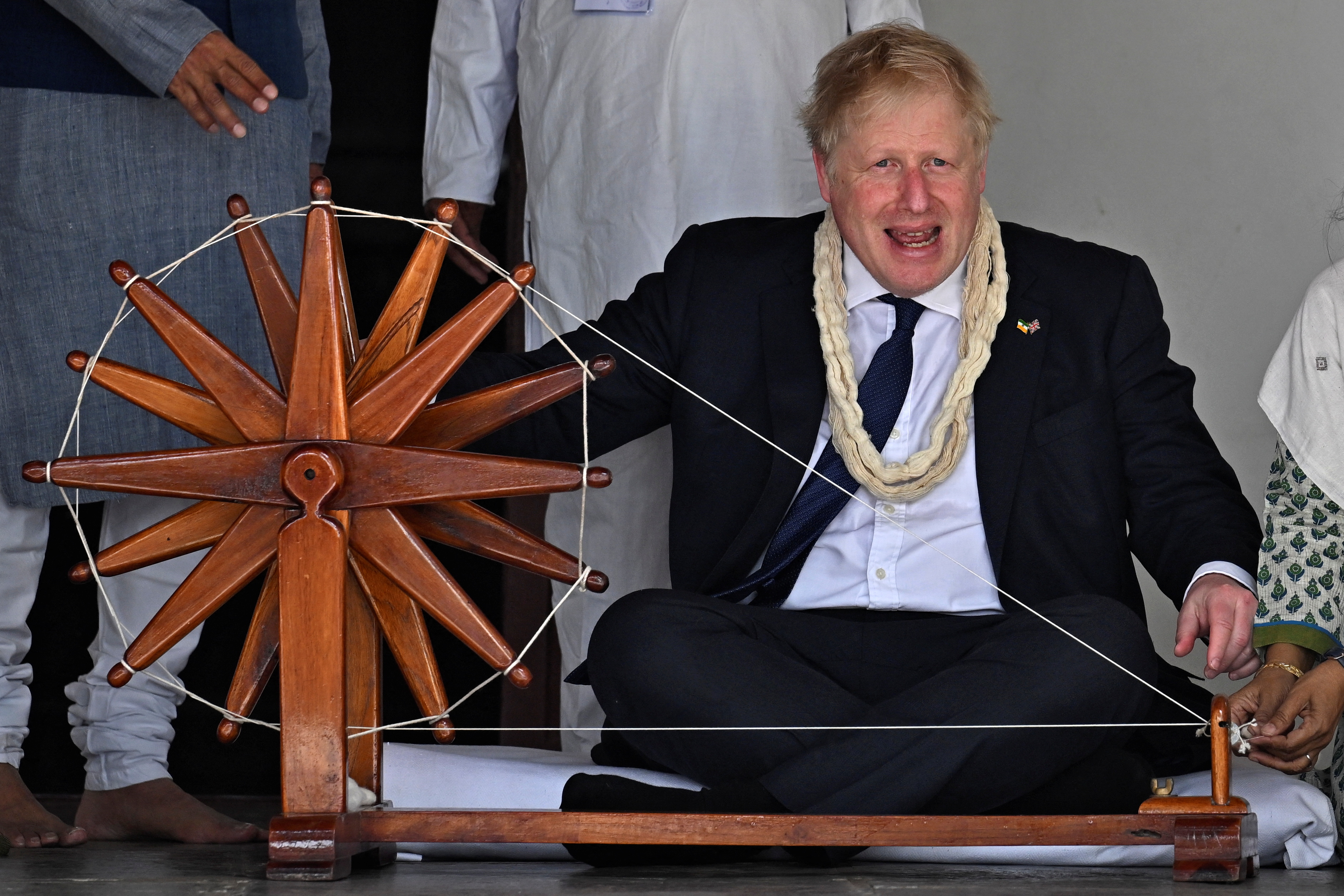 Boris Johnson in India