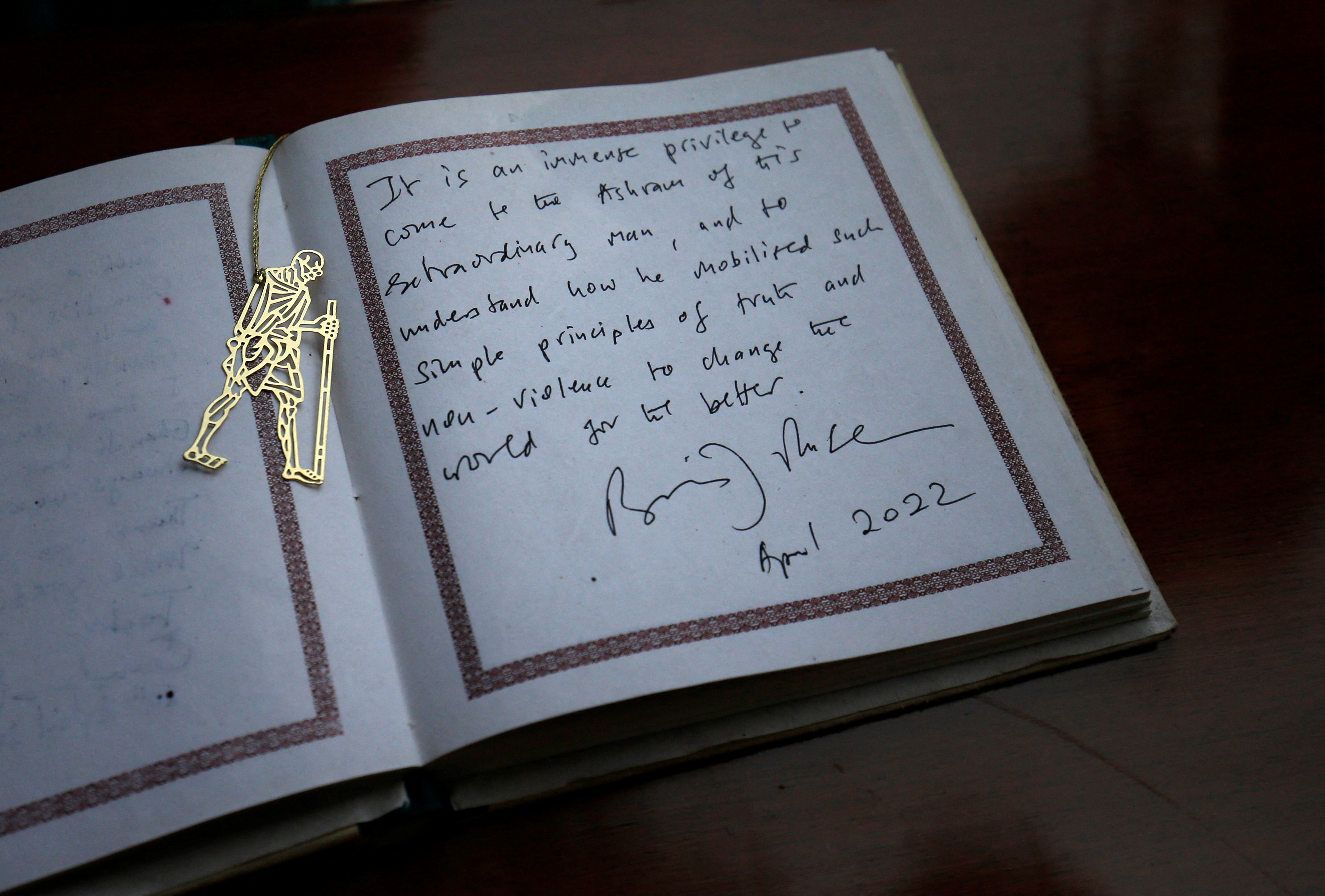 Boris Johnson in India