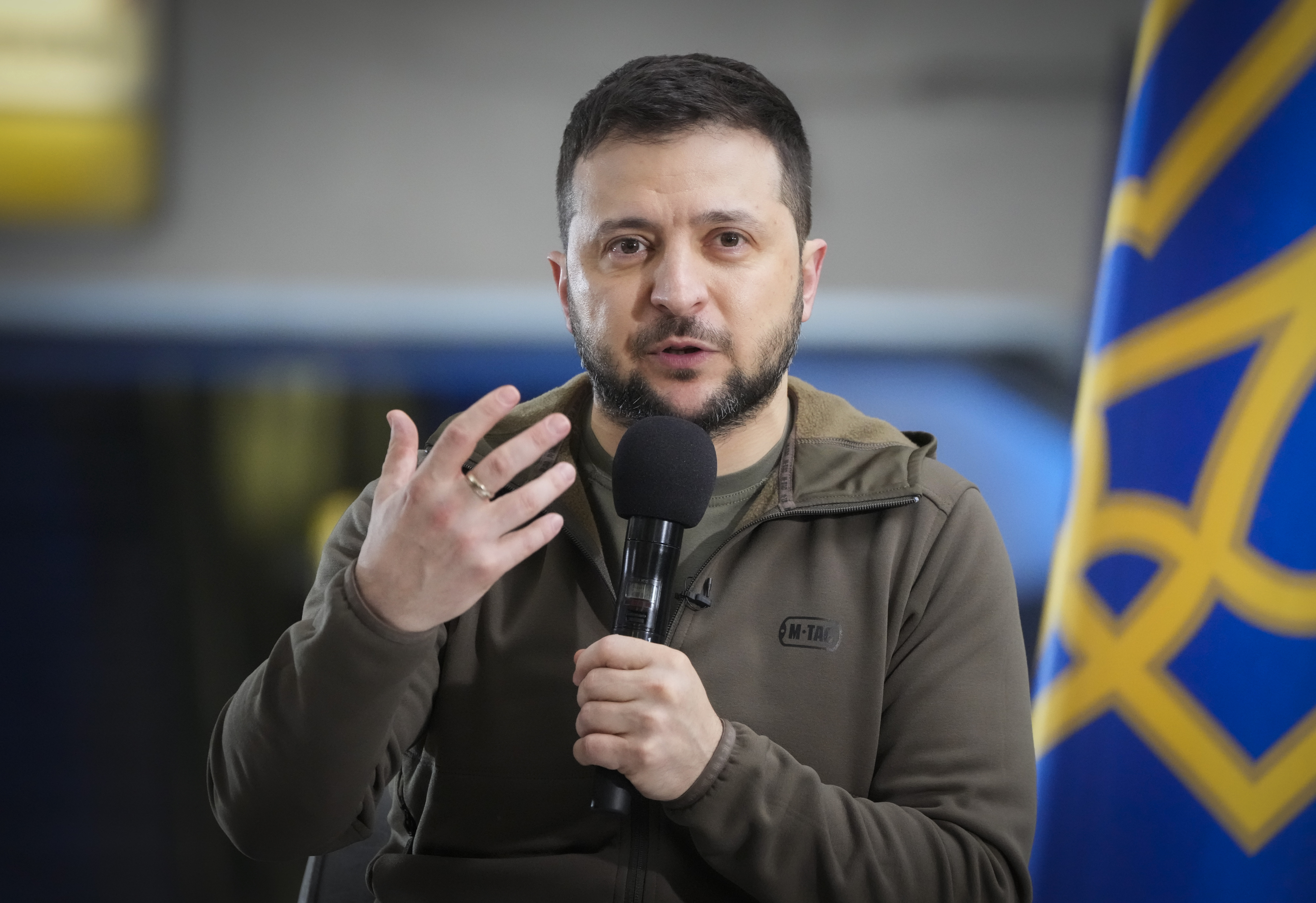 Ukrainian President Volodymyr Zelenskyy