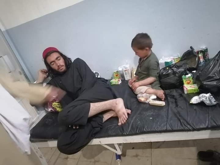 Khost air strike survivors