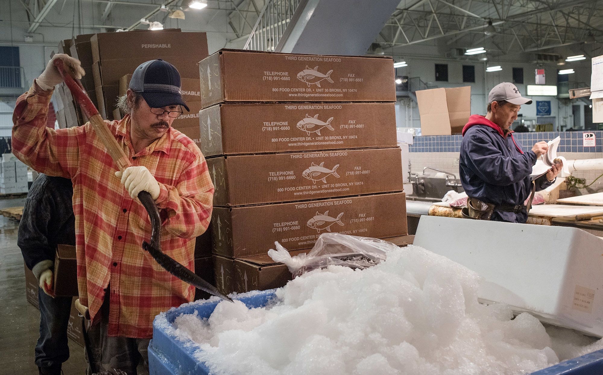 Man working in factory
