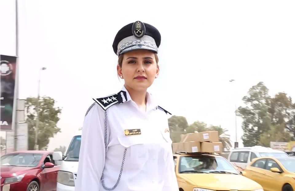 Female police officer.