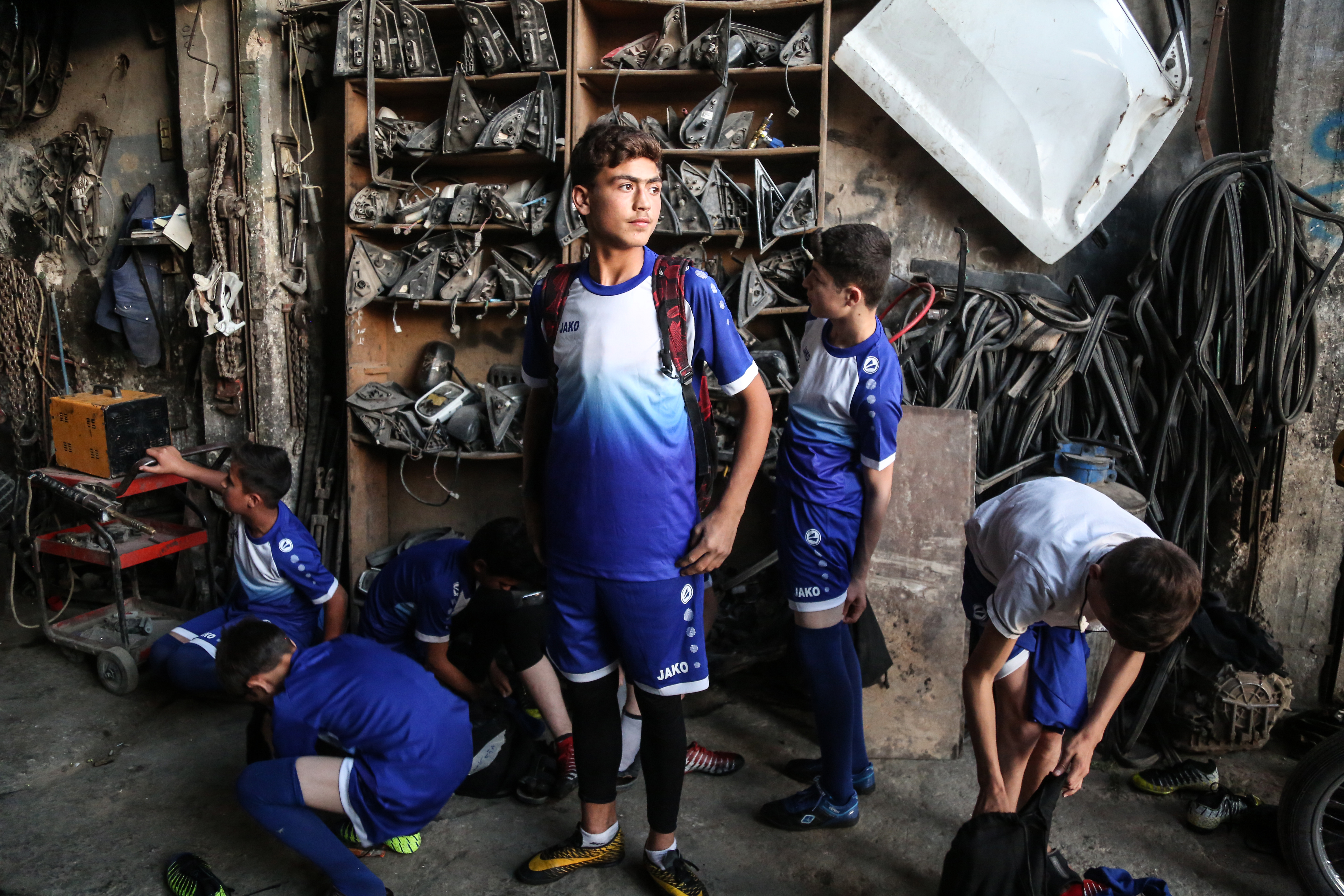 Children champions league Idlib, Syria