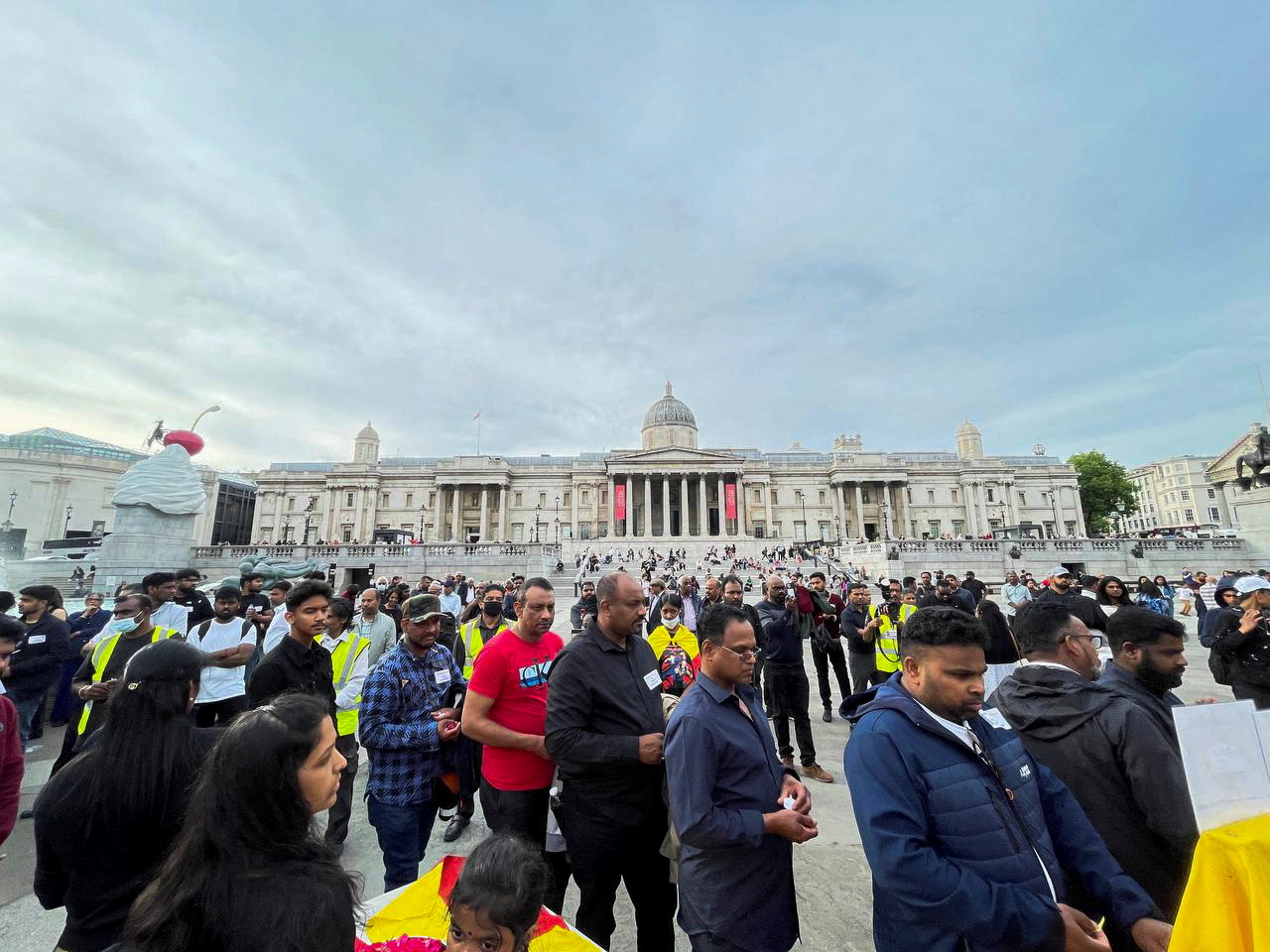 Sri Lanka vigil in London, UK