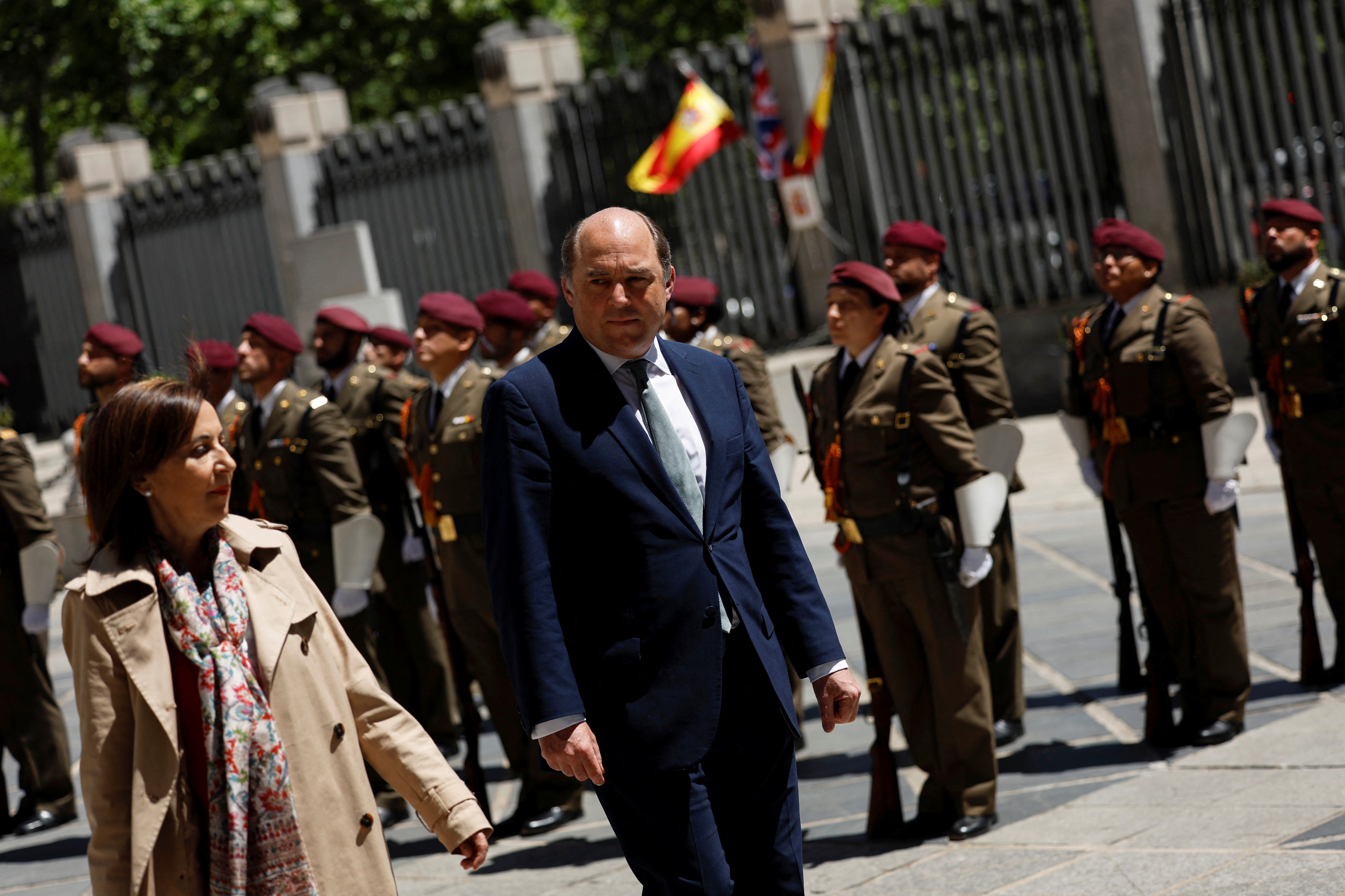 Ben Wallace in Spain