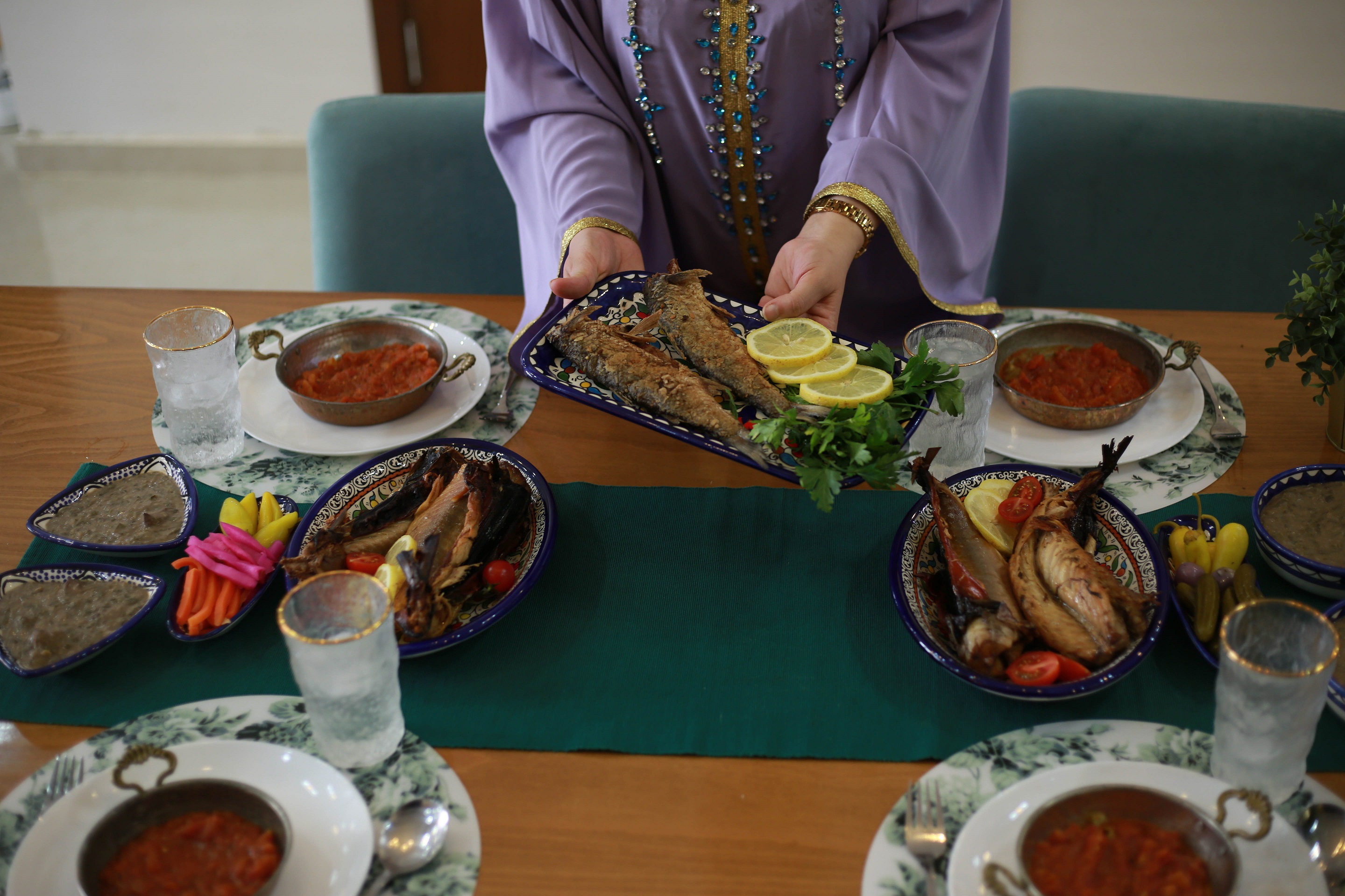 "Fesikh” is salted fermented and dried fish.