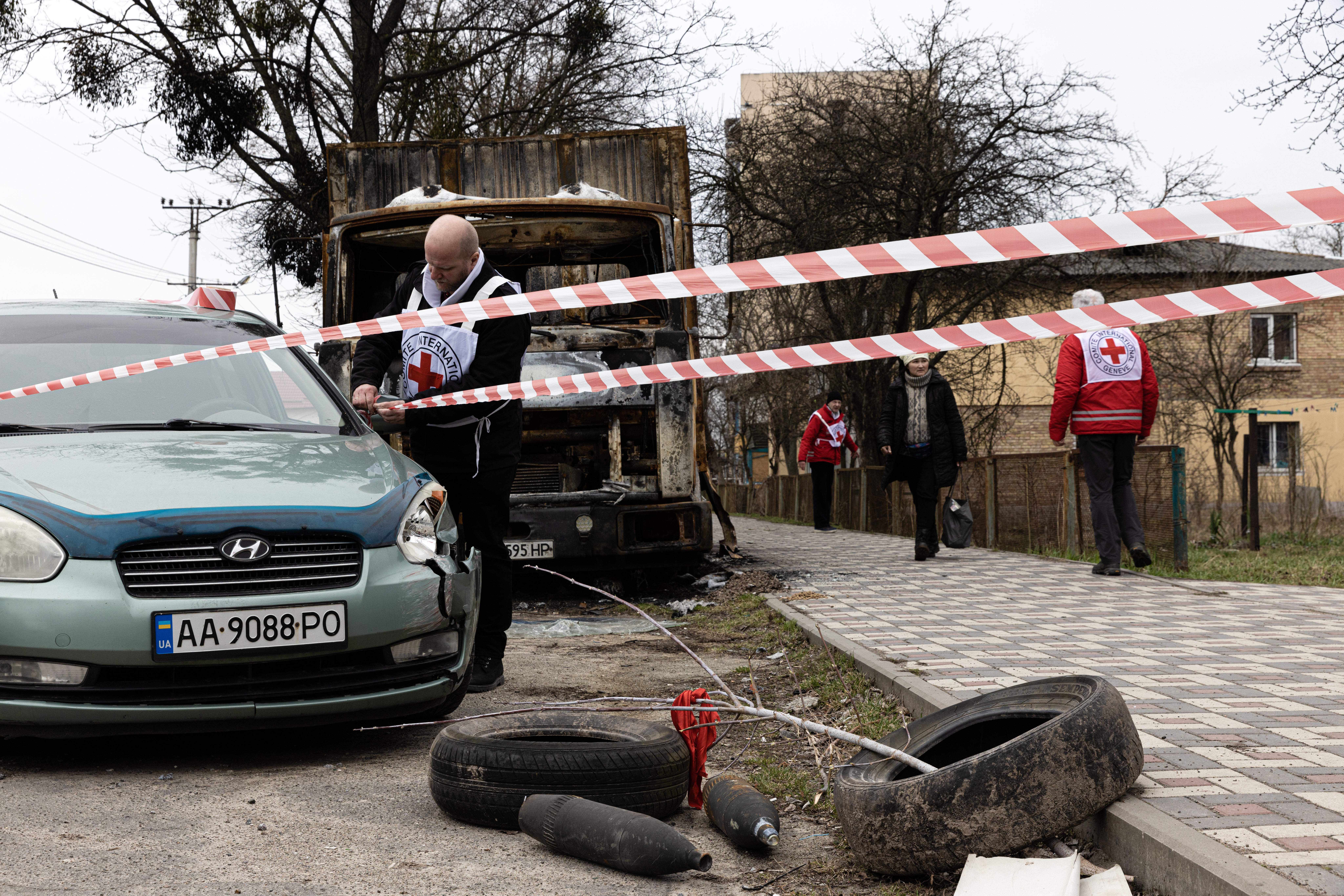 Bucha residents picking up the pieces of shattered lives