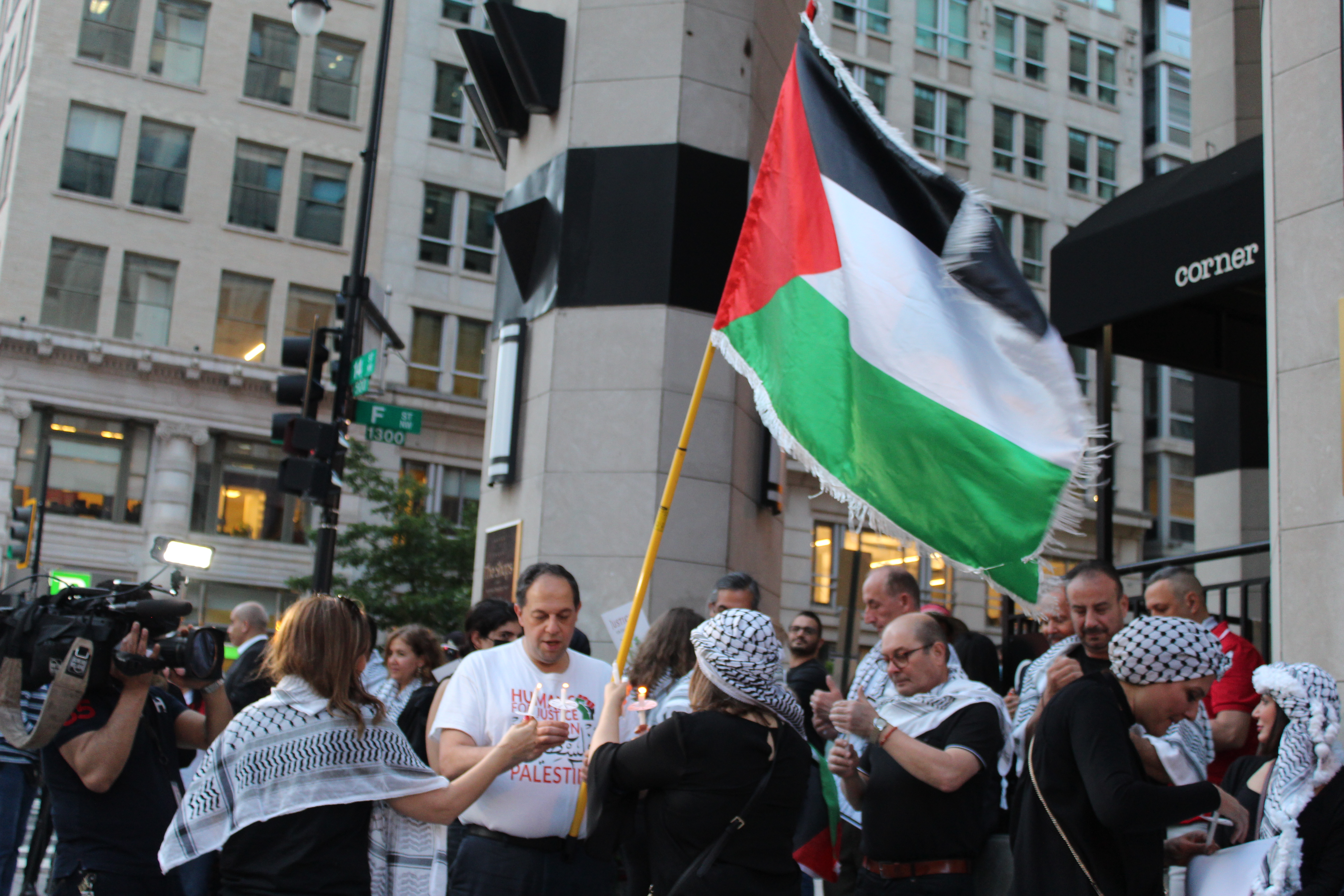 Vigil for Shireen Abu Akleh