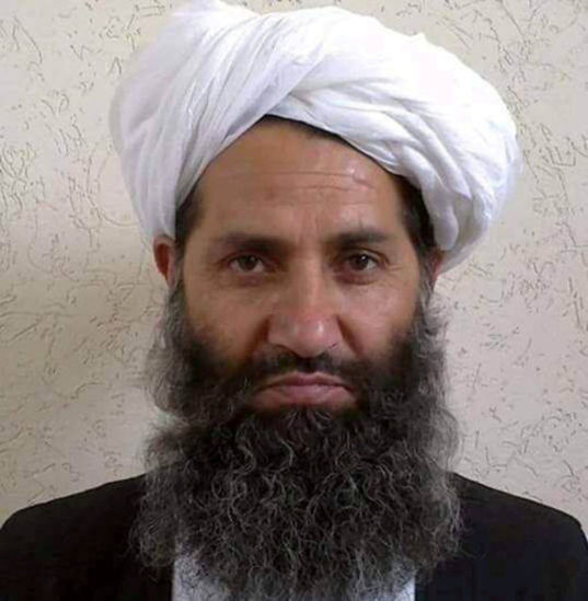 FILE PHOTO - Taliban new leader Mullah Haibatullah Akhundzada