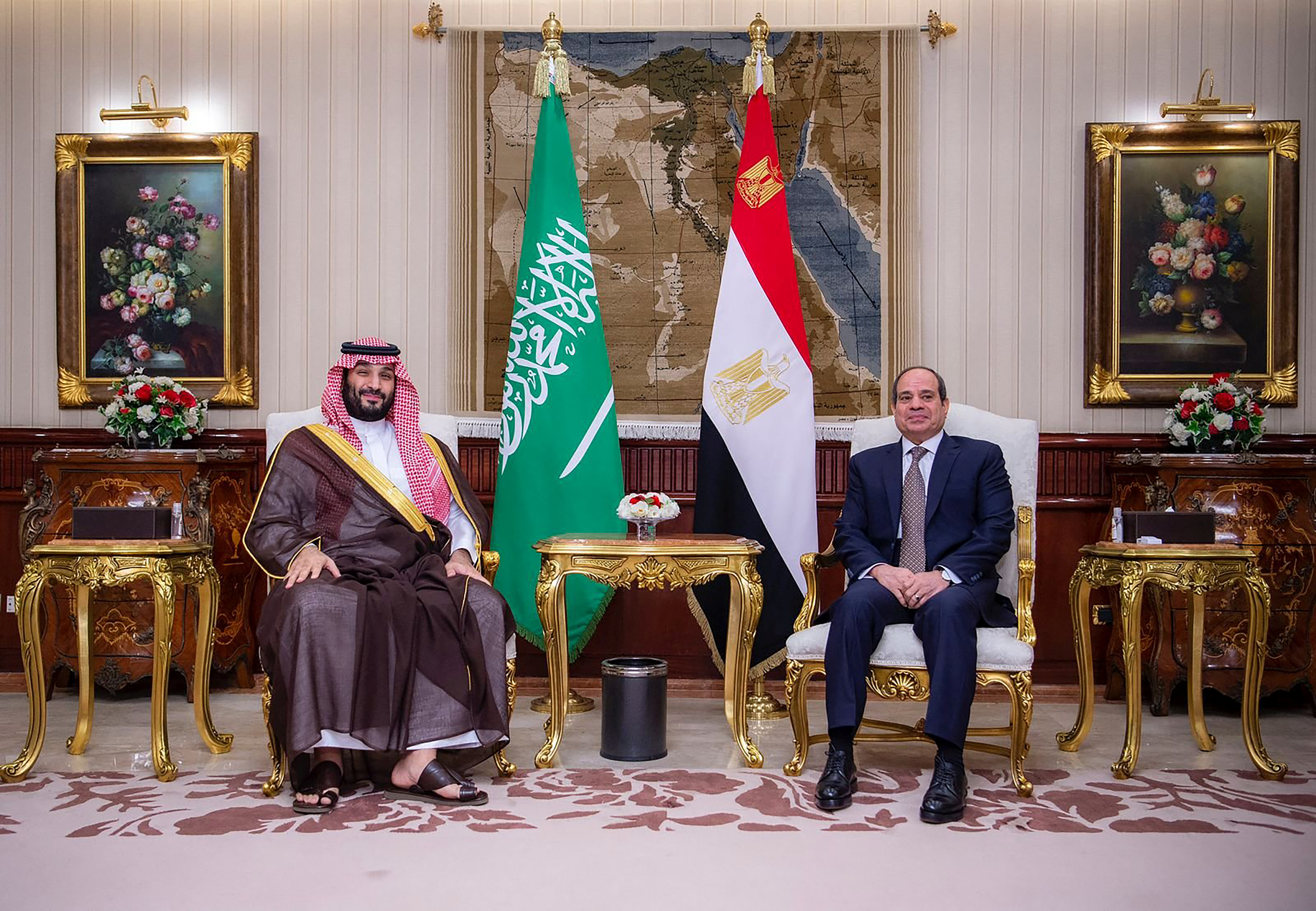 MBS meets el-Sisi
