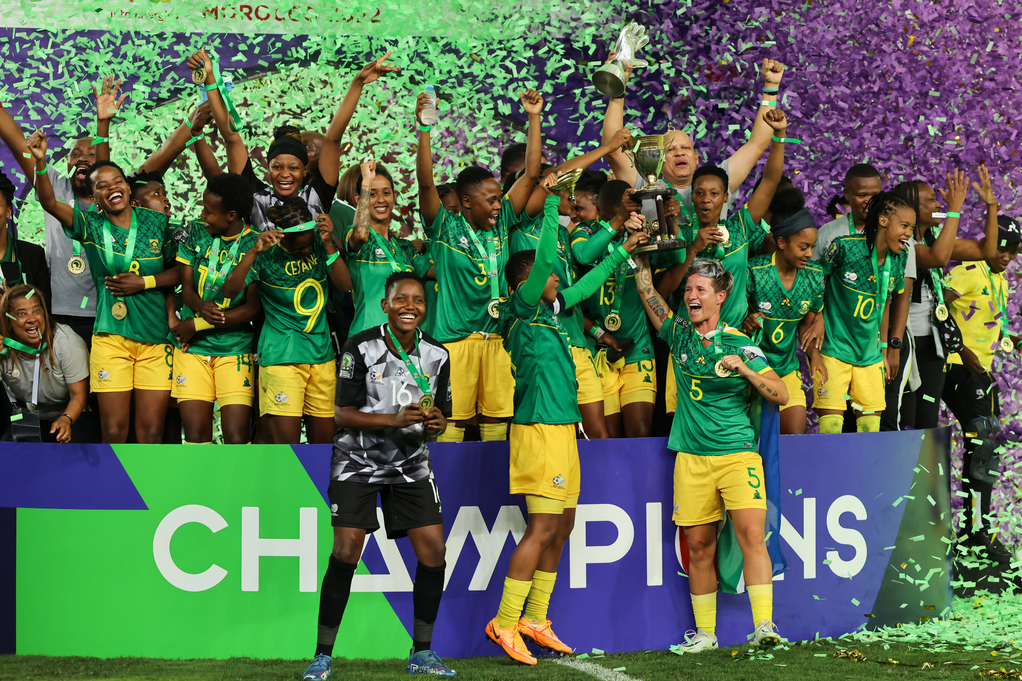 Sotuh Africa's female national football team