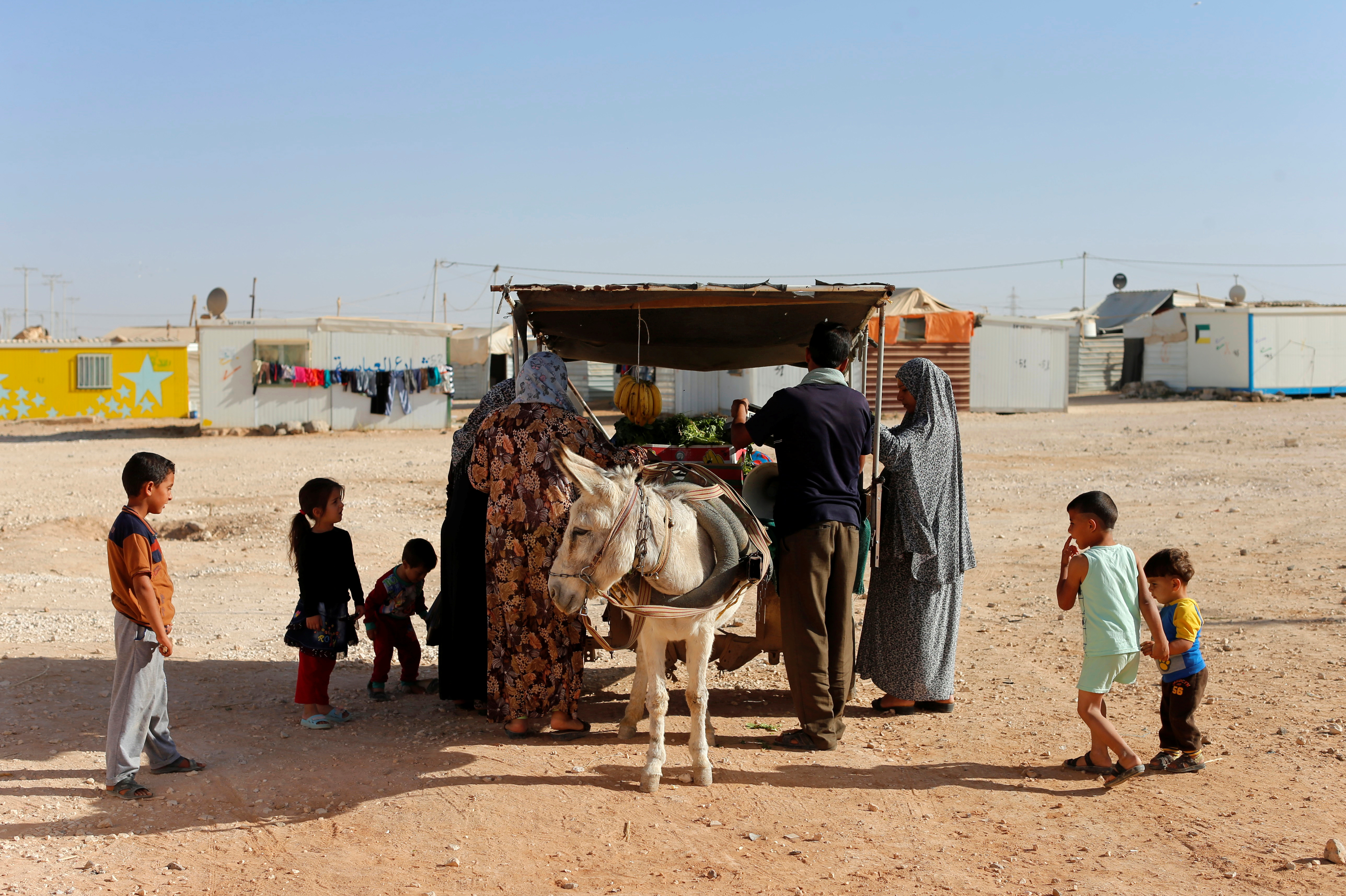 MIDEAST-CRISIS/SYRIA-JORDAN-CAMP