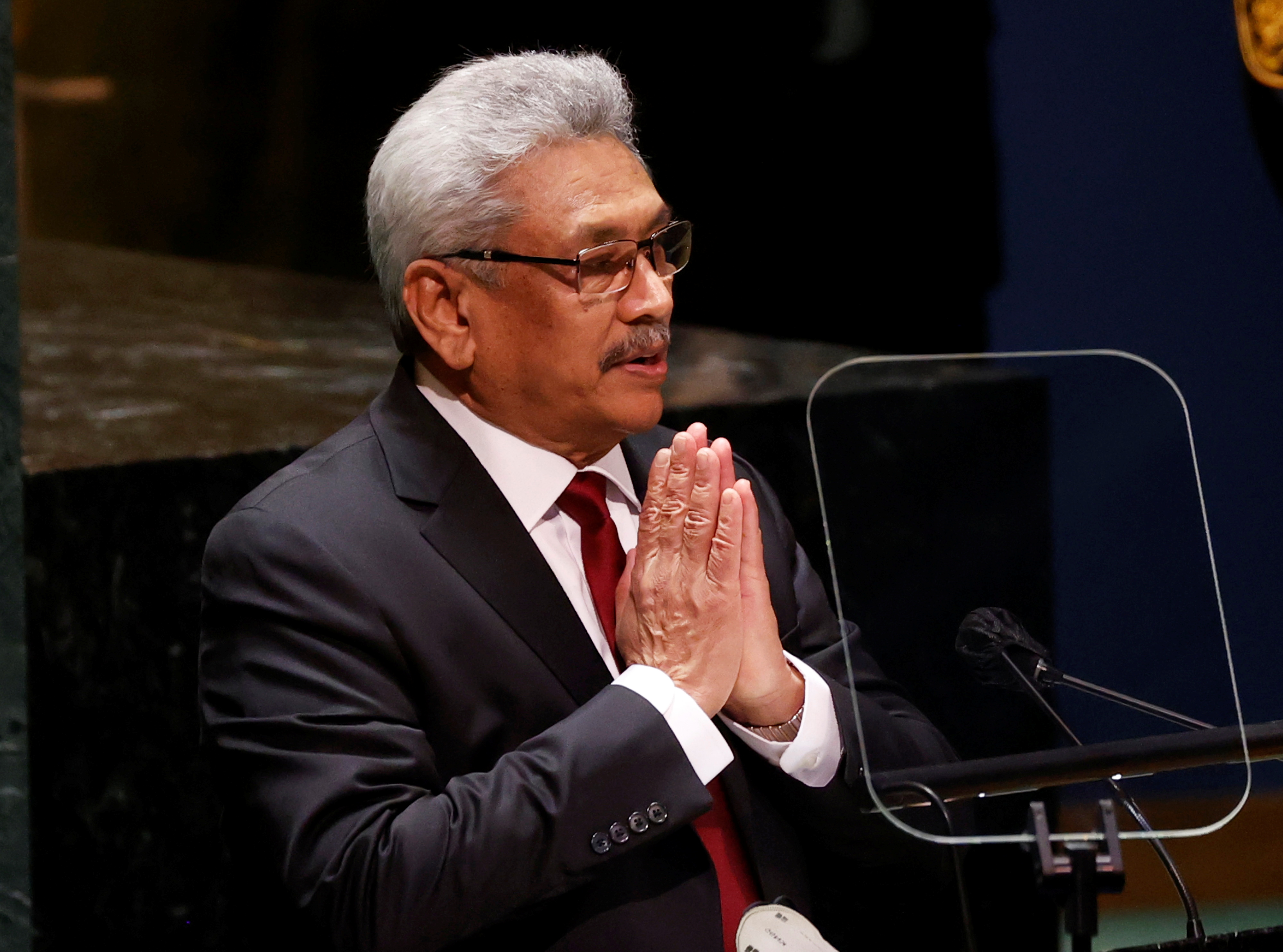 Former Sri Lankan President Gotabaya Rajapaksa