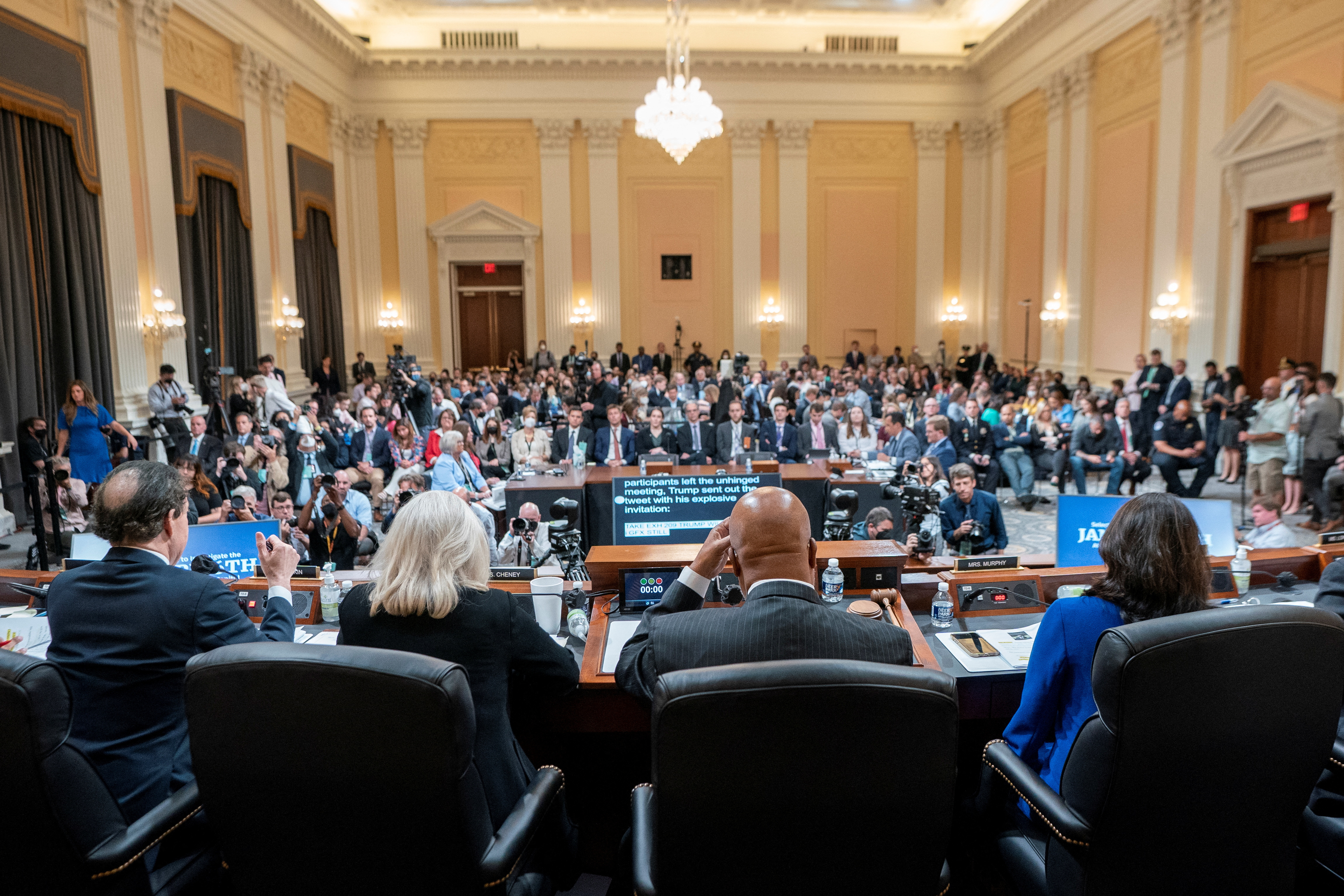 Hearing om the January 6, 2021 attack of the Capitol.