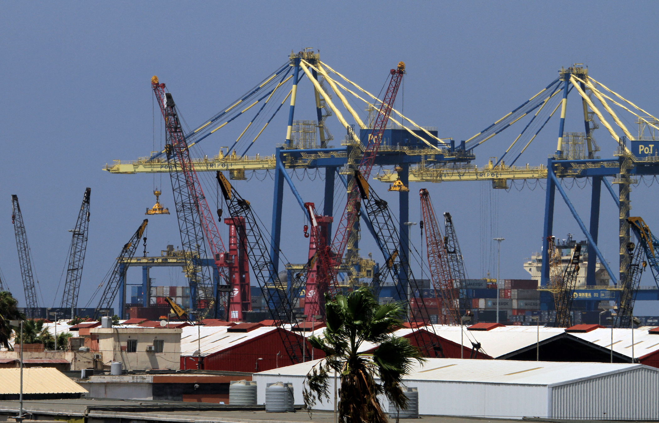Lebanese port of Tripoli