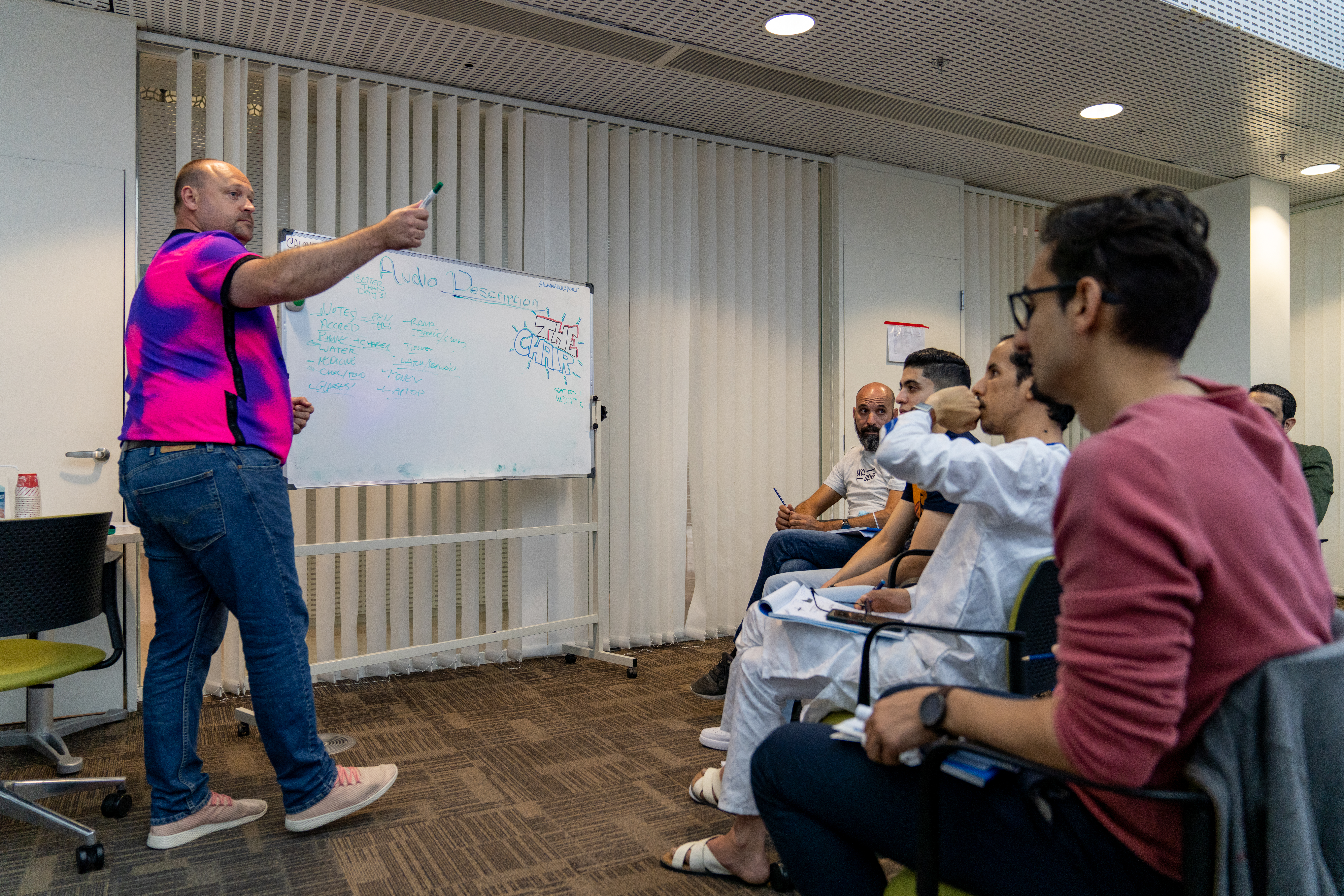 World Cup Commentary for the blind