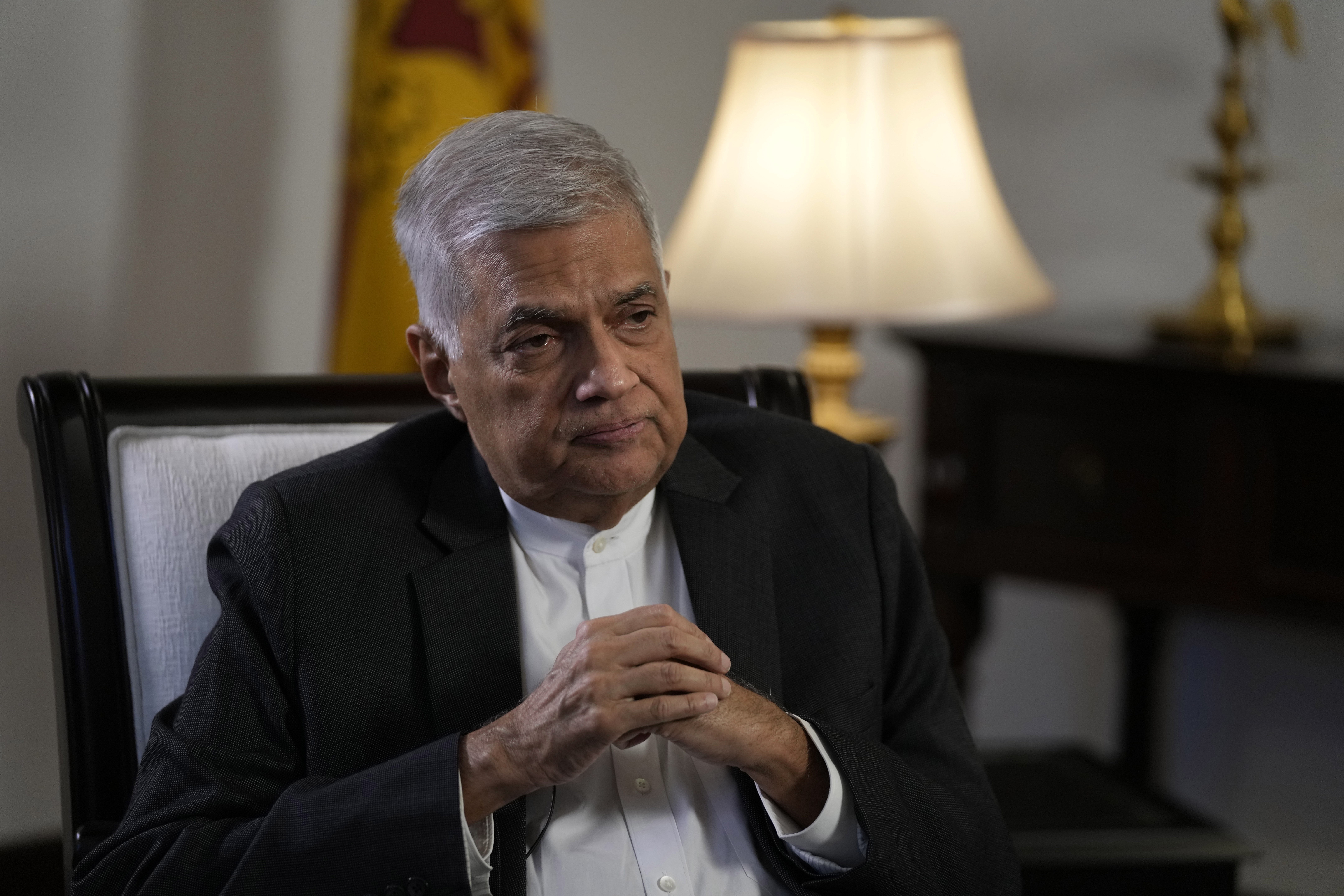 Sri Lanka's new prime minister Ranil Wickremesinghe.