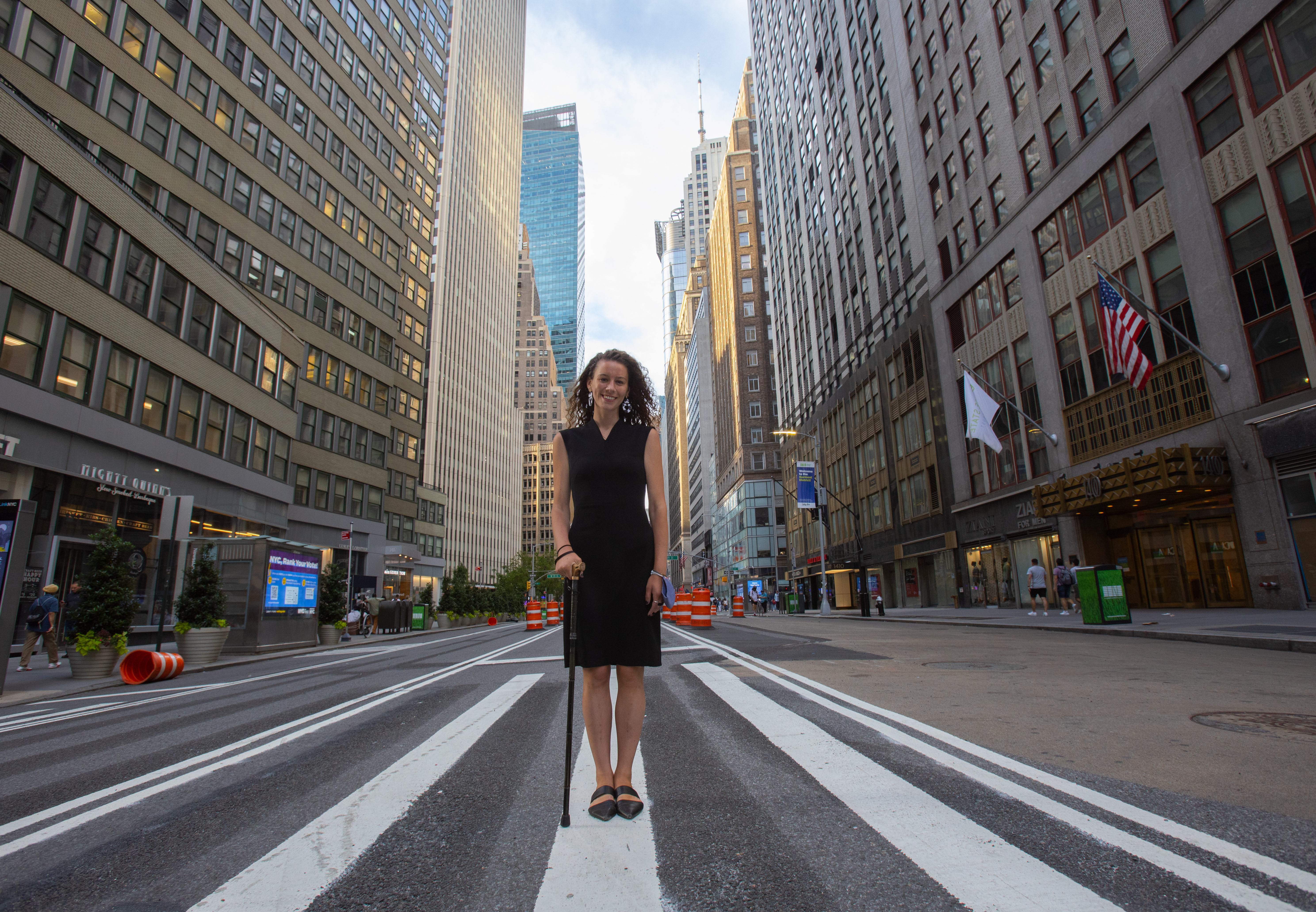 Former New York City Council candidate Rebecca Lamorte poses for a photo in New York City, New York, United States.