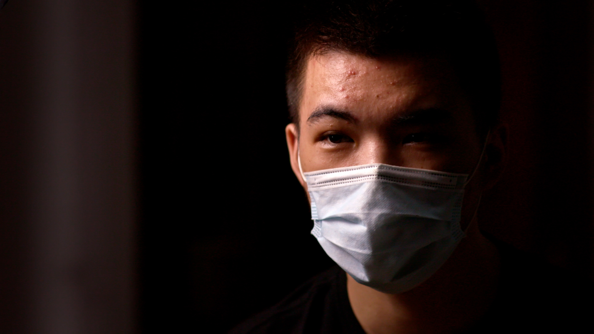 A photo of a man sold to cyber scam operators in Cambodia