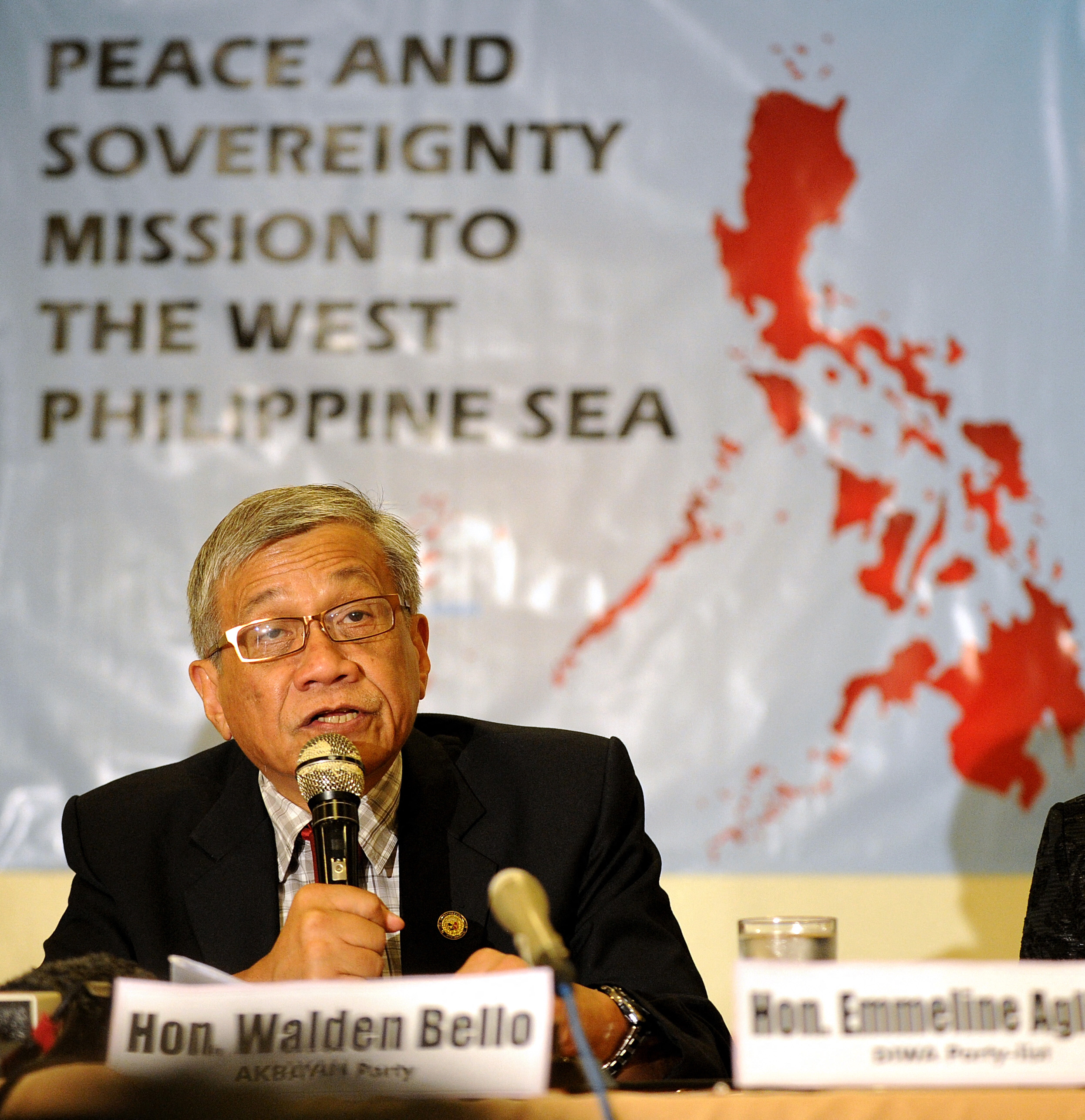 Walden Bello speaking at an event in 2011
