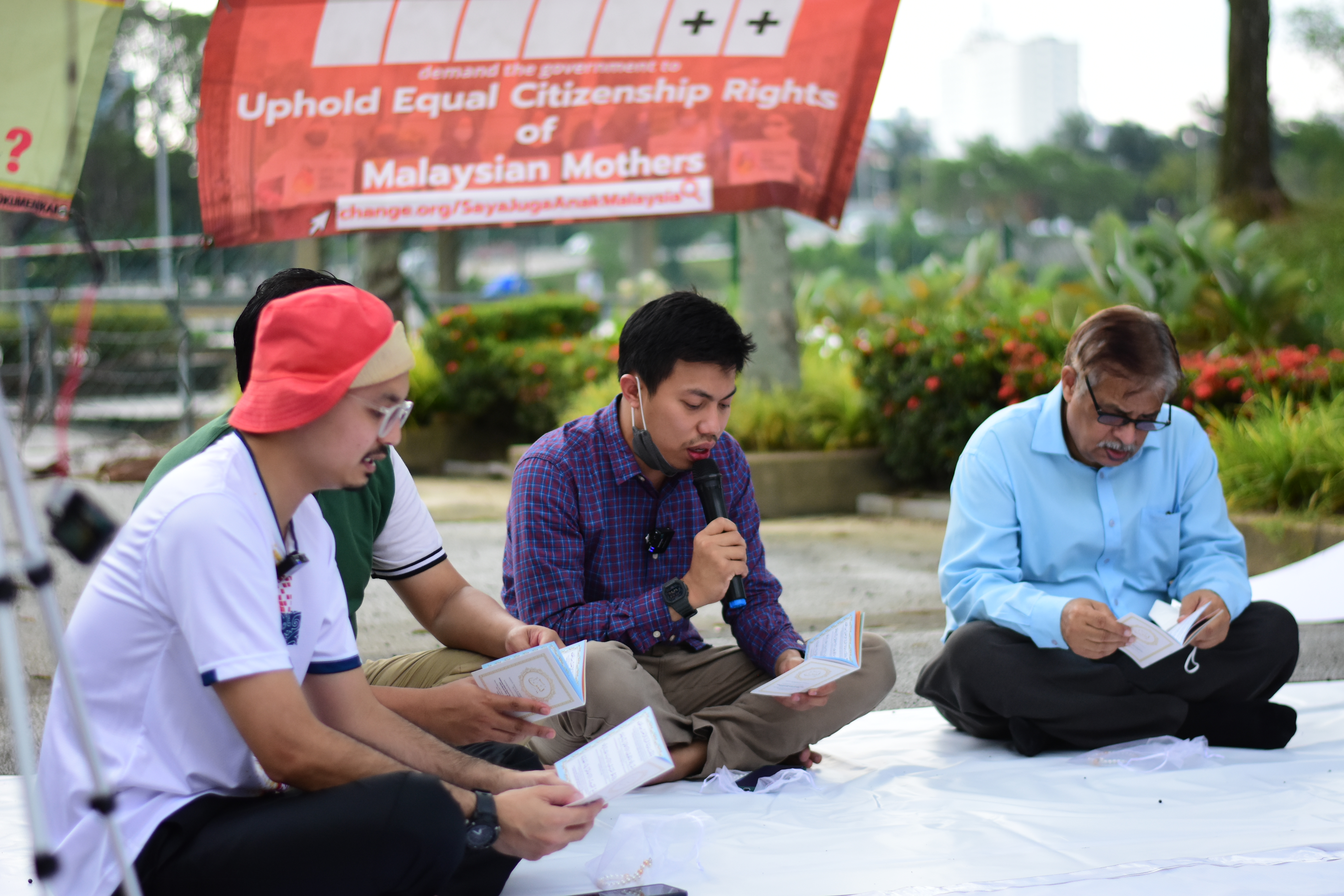 The adult children of the late Sabeena Syed Jafer Hussain Zaidi. The children do not have Malaysian citizenship because Sabeena gave birth to them outside Malaysia