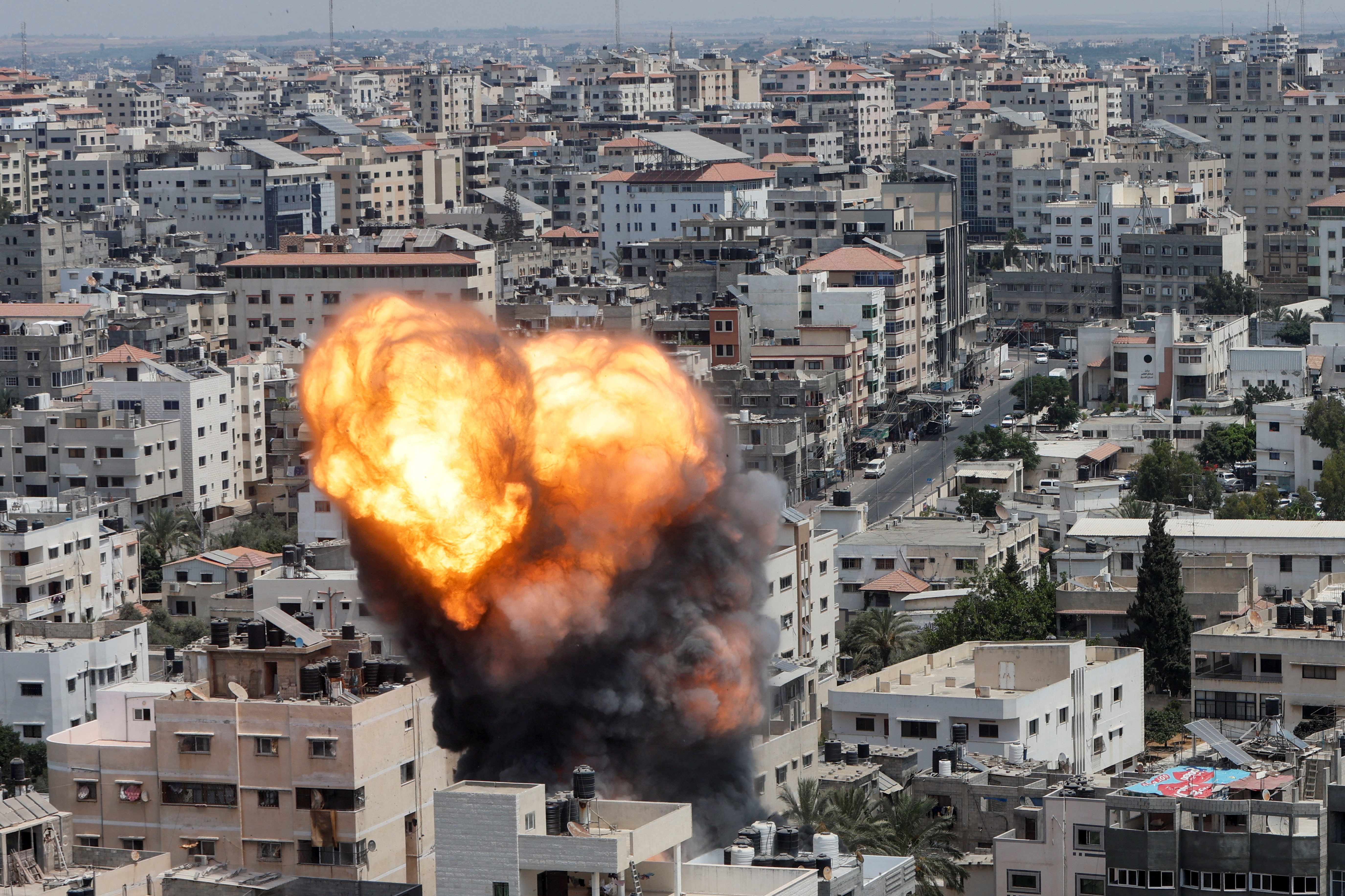 israel attack on gaza