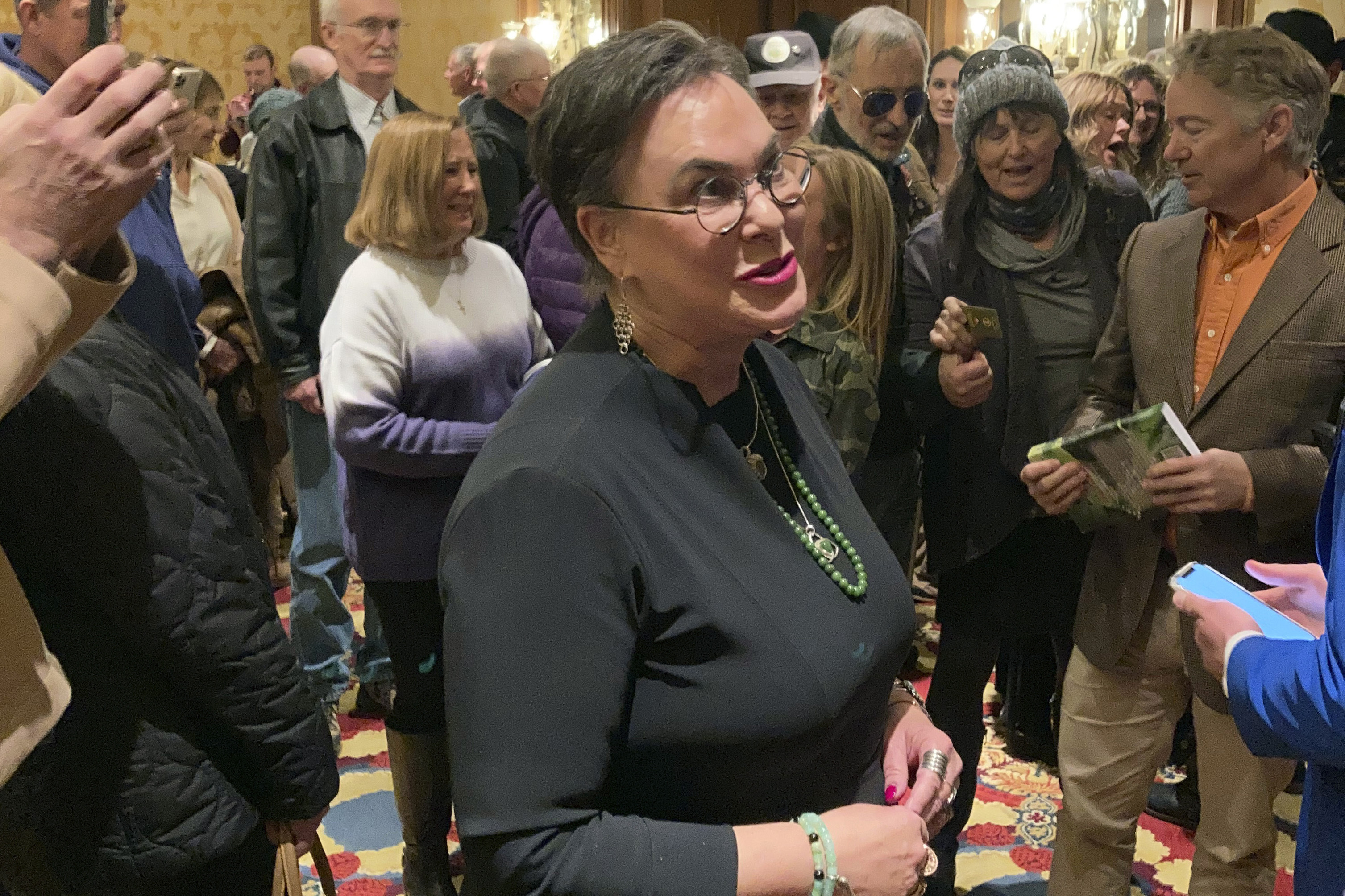 Republican U.S. House candidate Harriet Hageman t