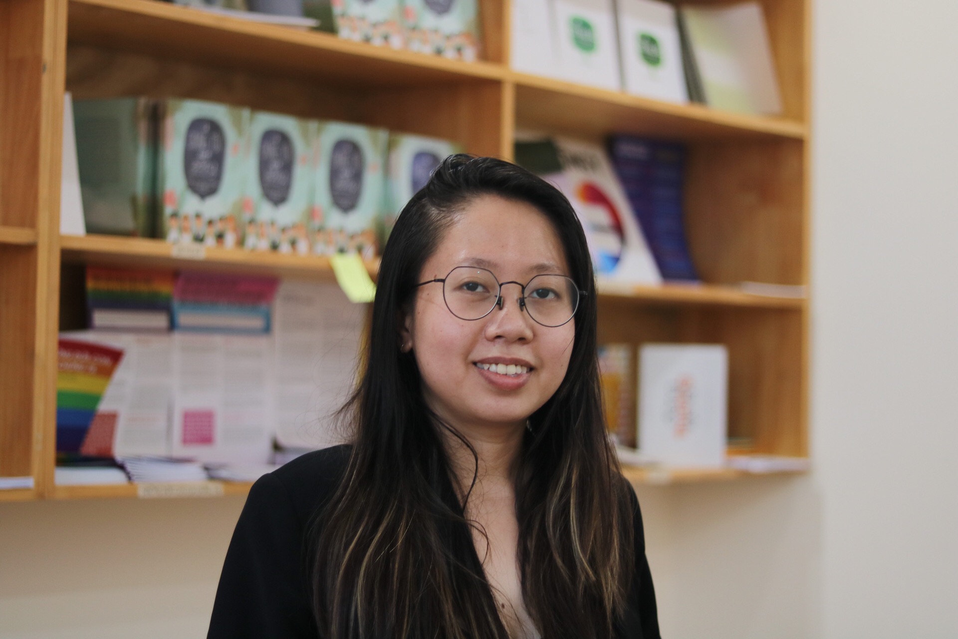 A portrait of ICS director Linh Ngo.