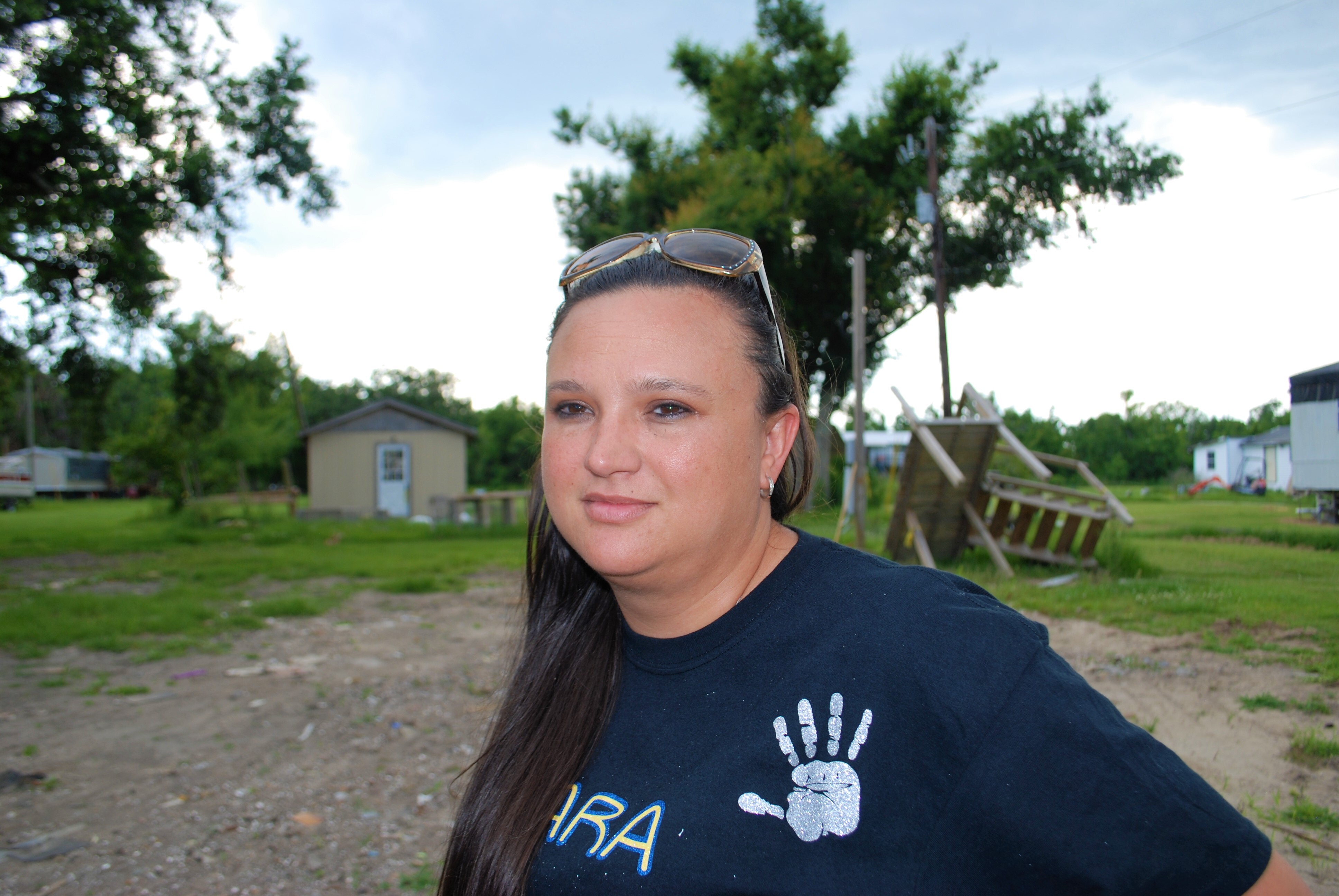 A photo of Morris standing outside.