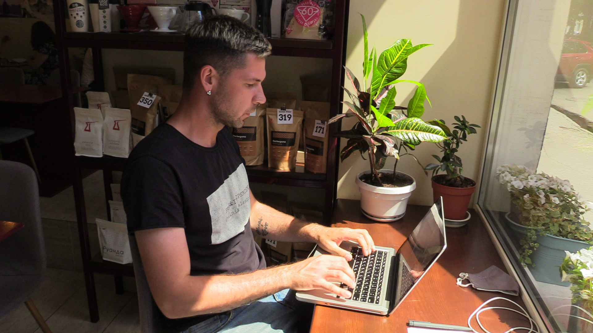 Roman Nabojniak Ukrainian volunteer soldier