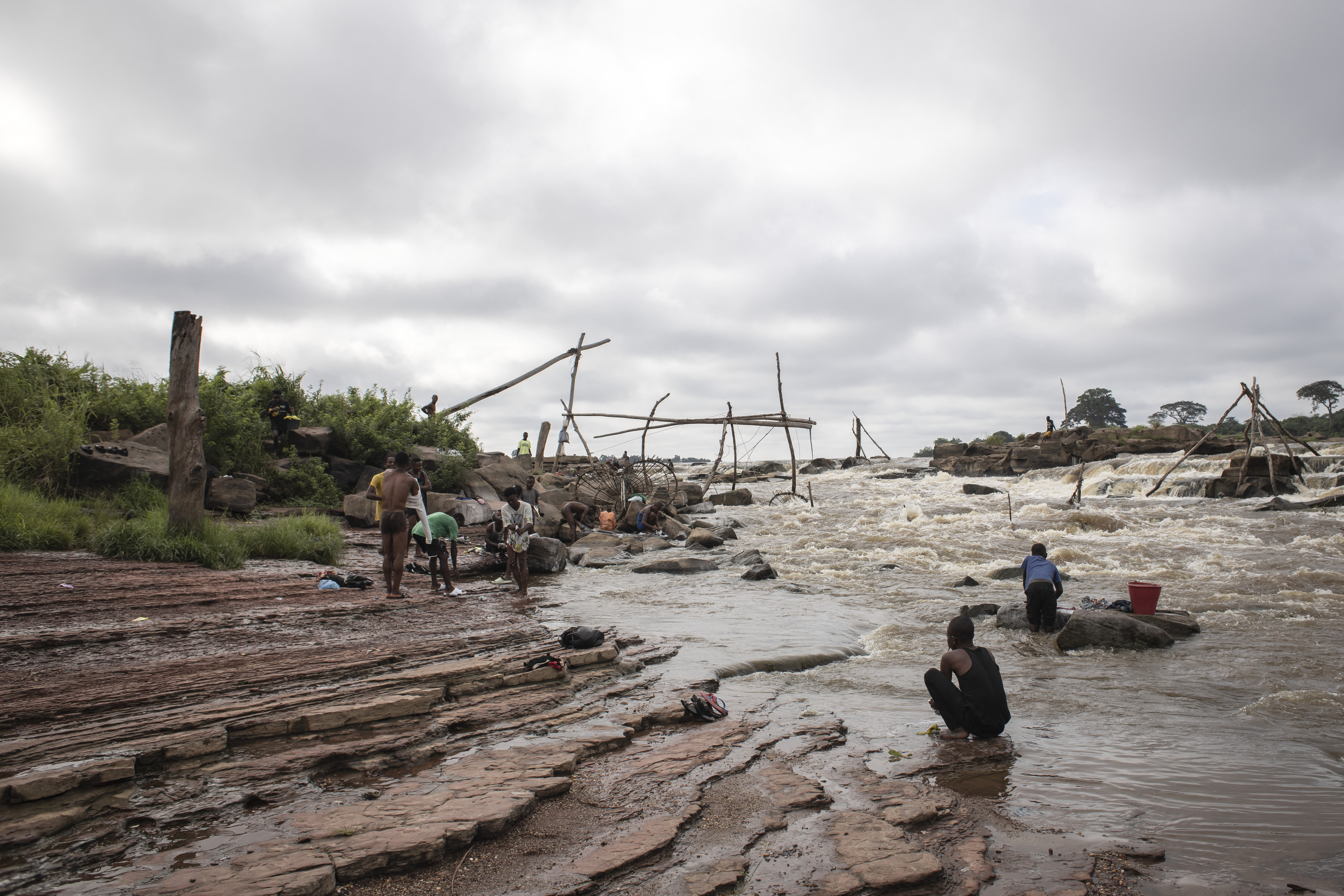 DR Congo fishermen