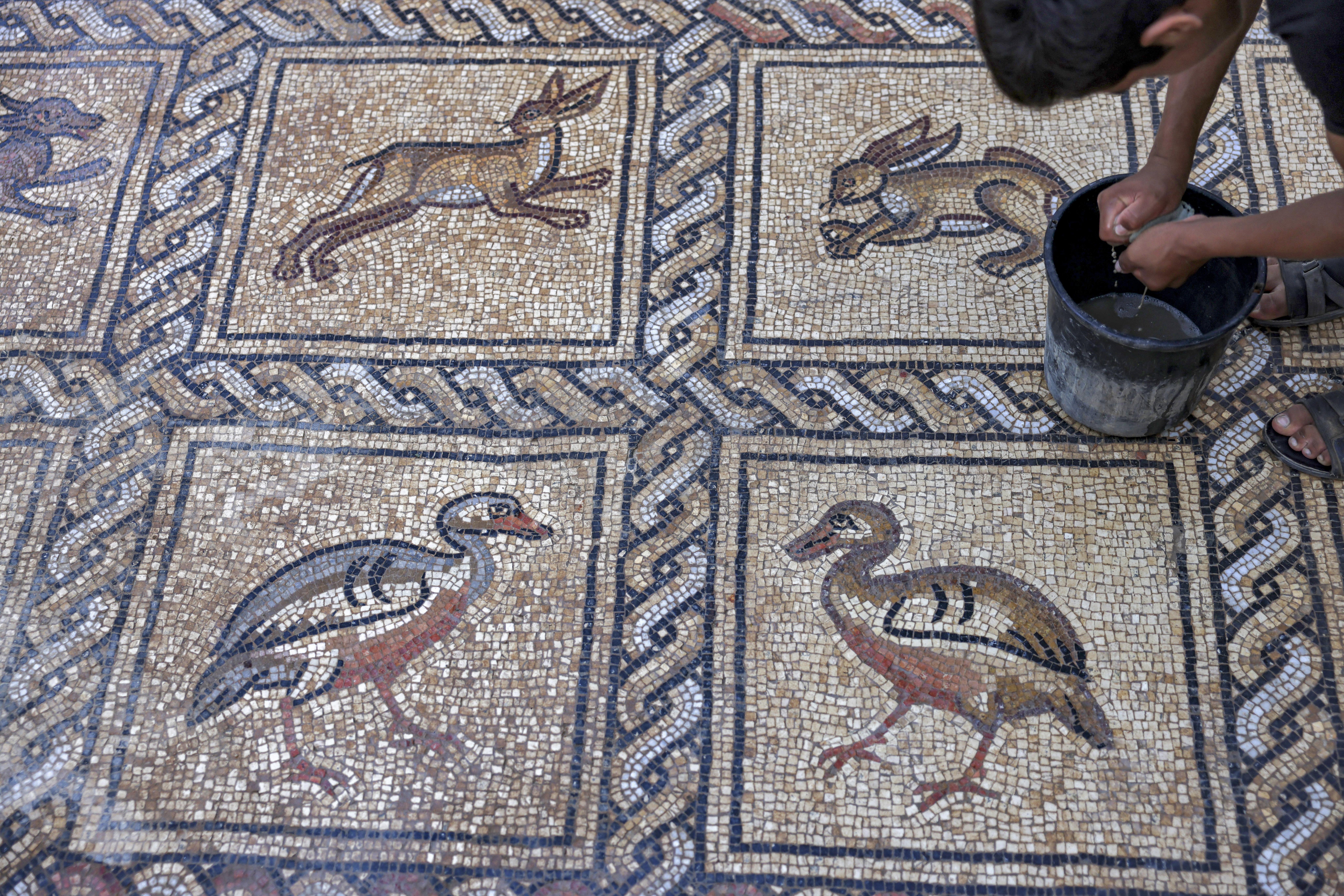 Gaza Byzantine mosaics