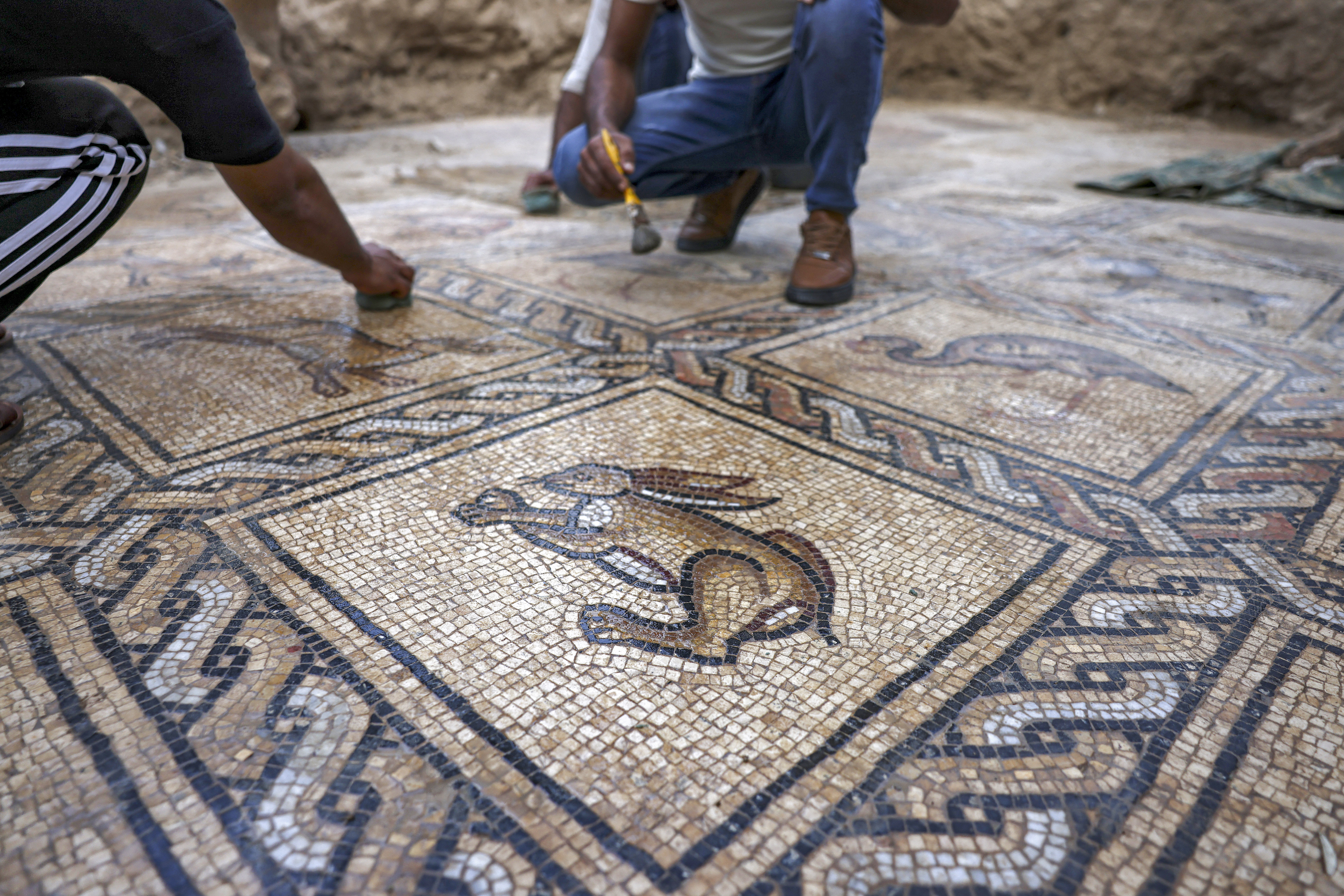 Gaza Byzantine mosaics