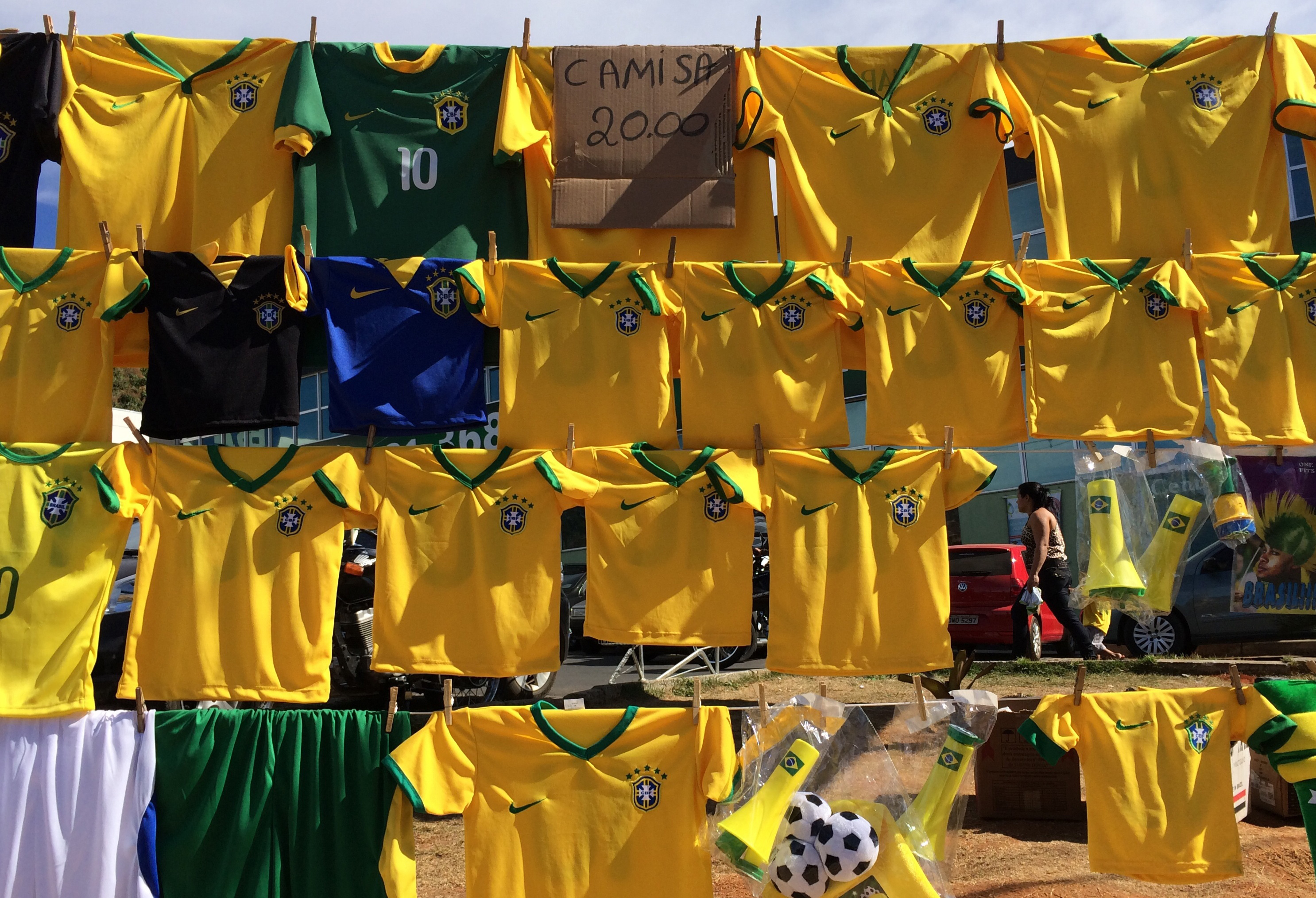 brazil yellow jersey