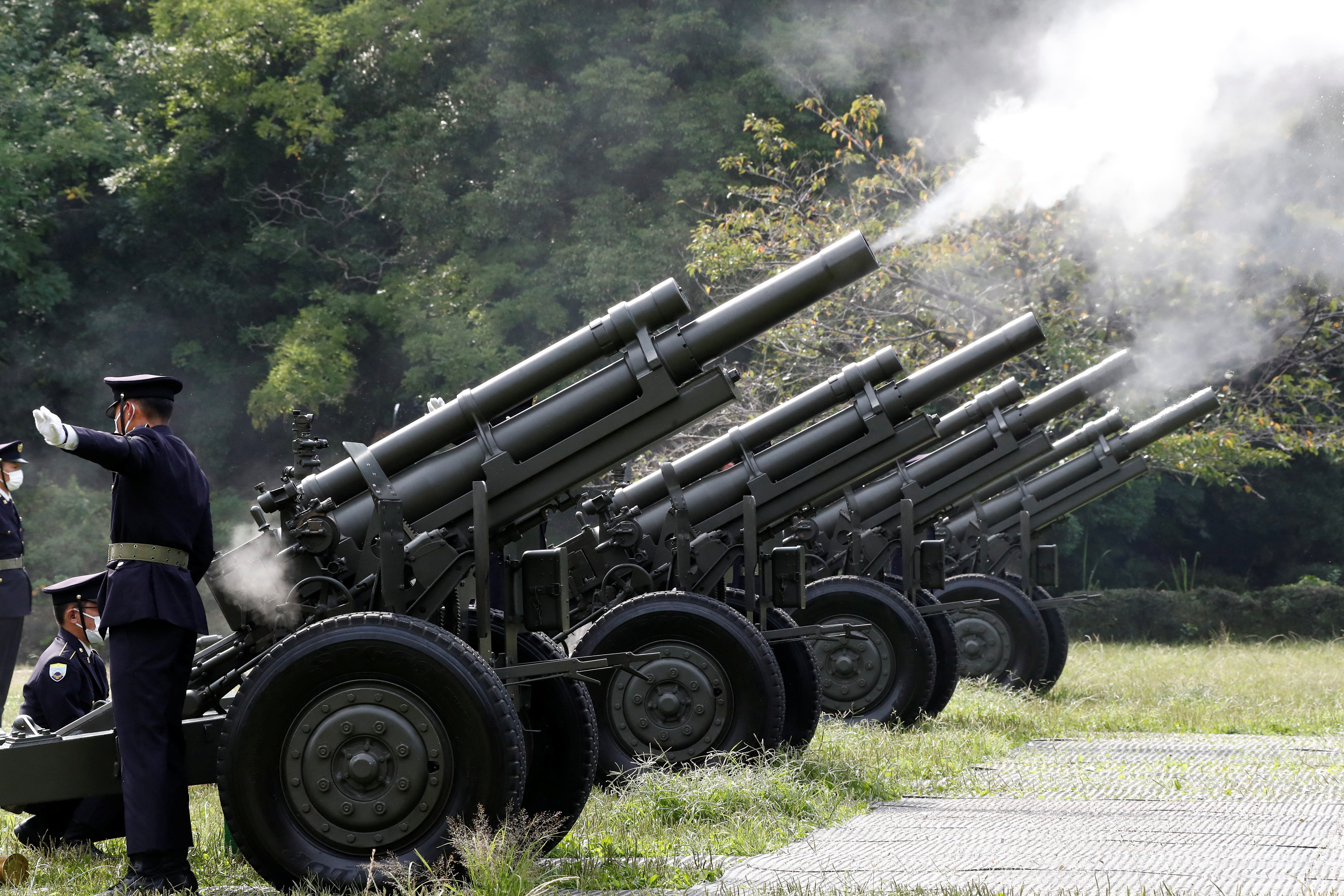 Tense Japan holds funeral for assassinated ex-leader Abe