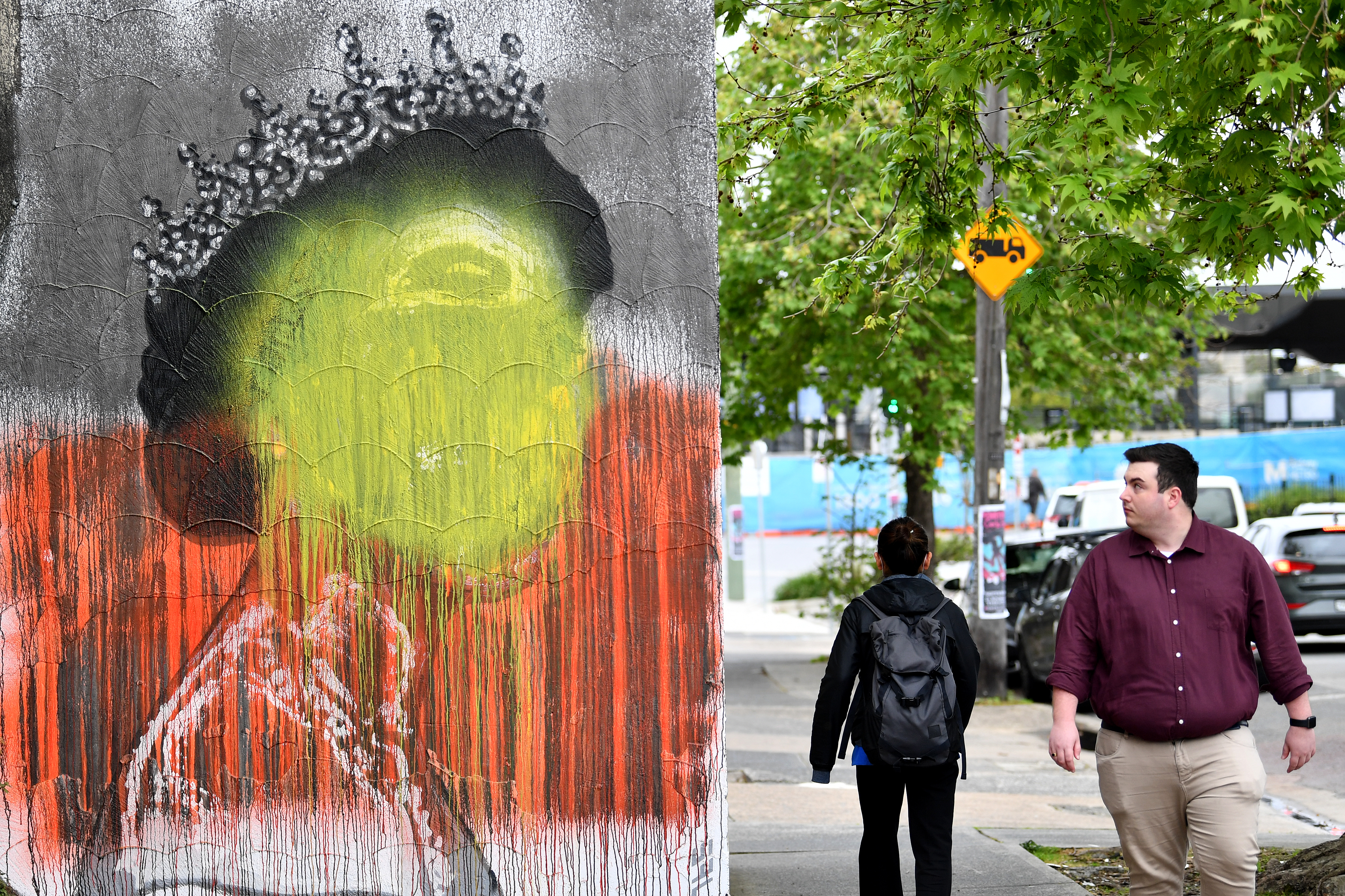 AUSTRALIA ANTI MONARCHY PROTEST