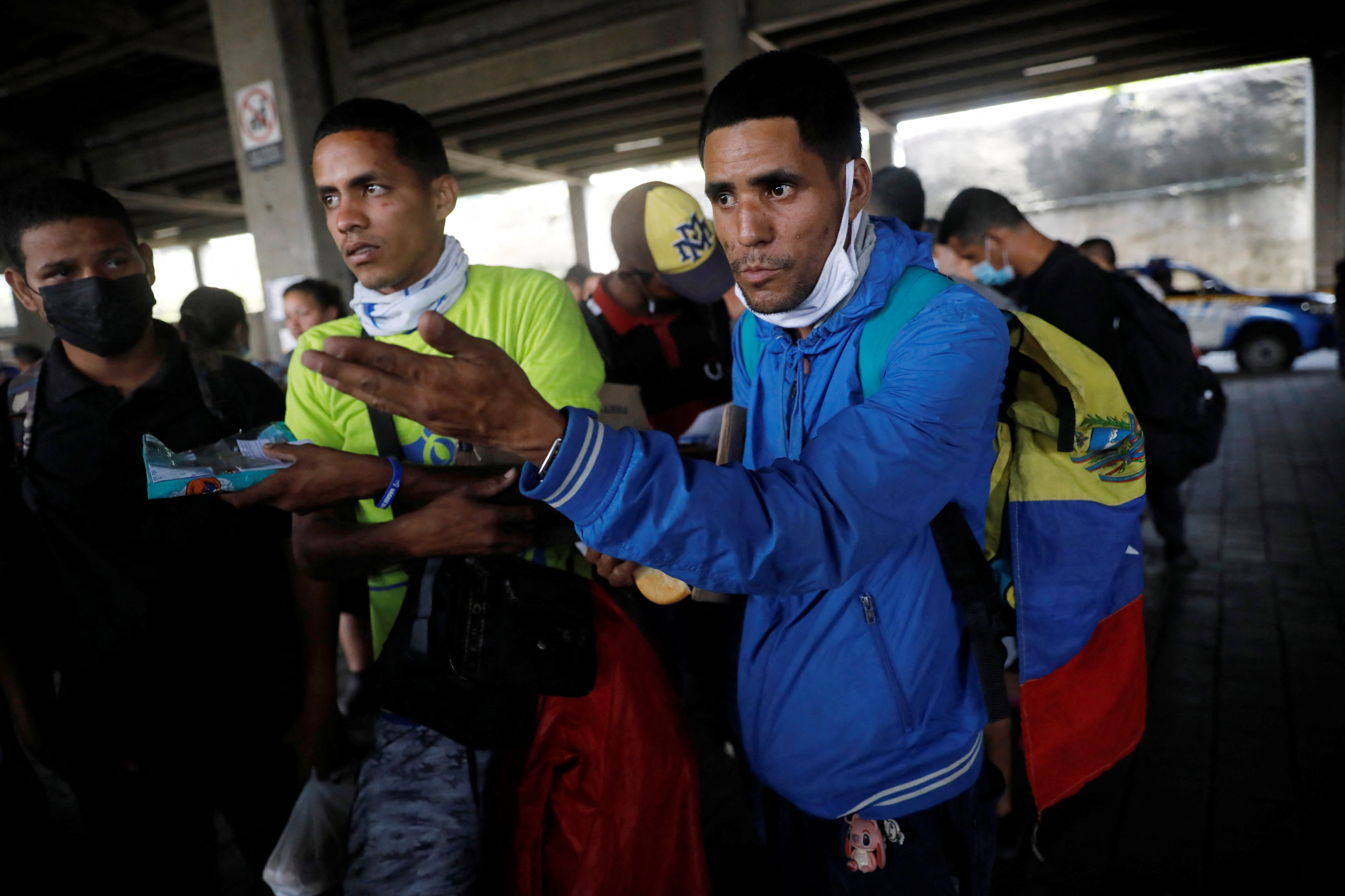 Venezuelan migrants
